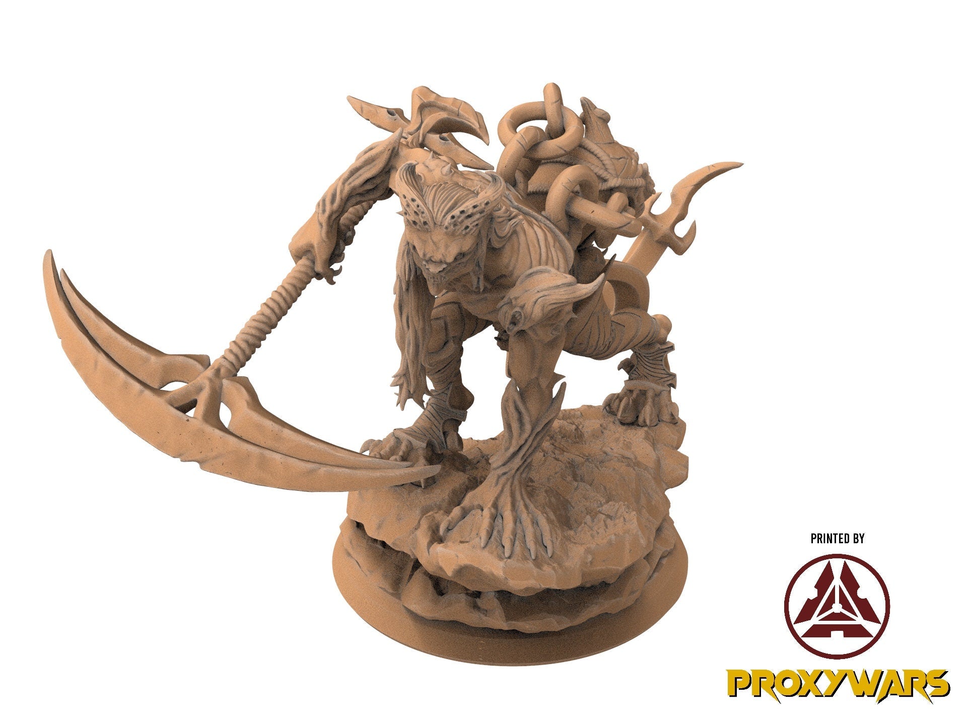 The Godless Inquisition - Monster - Death Watcher V2, depths of the abyss, Flesh of Gods, for Wargames, Dungeons & Dragons TTRPG