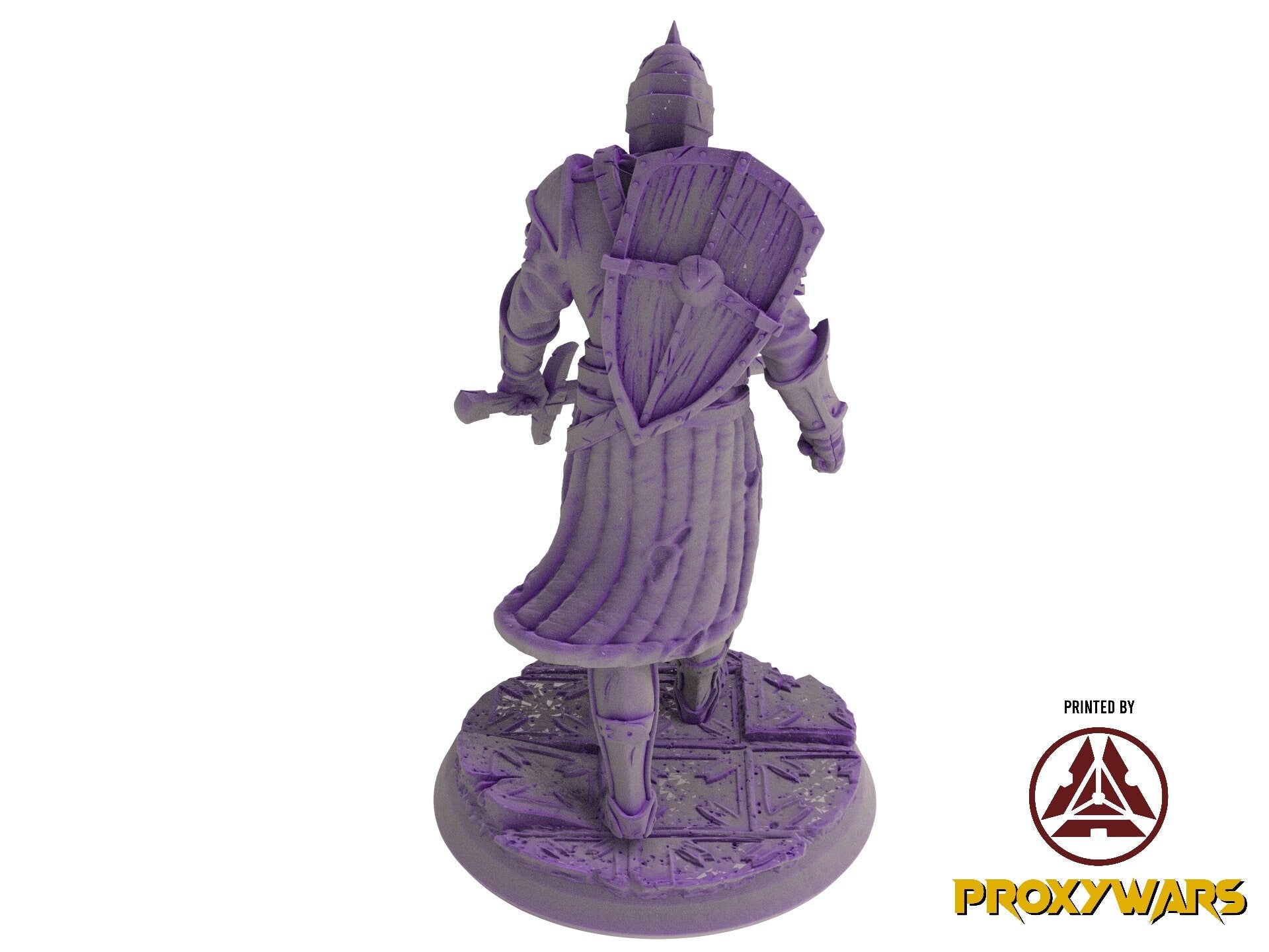 The scourges of war - NPC - Kraheger's Soldier 01 (25 mm) , glory and honor, Ennemy, Flesh of Gods, for Wargames, Dungeons & Dragons TTRPG