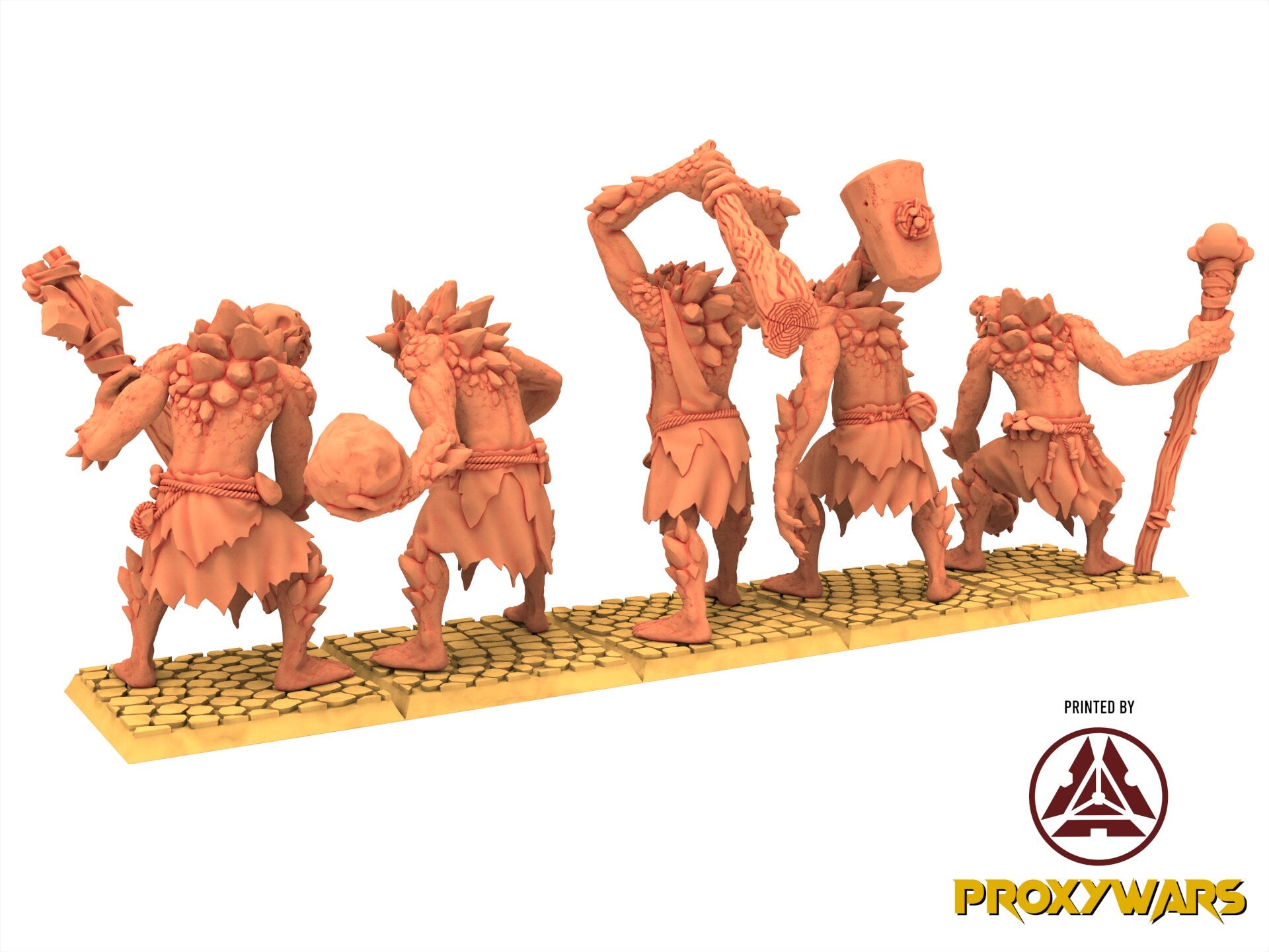 Orc & Goblin - Rock Trolls, The Black Horde, utilisables pour Oldhammer, king of wars, 9th age