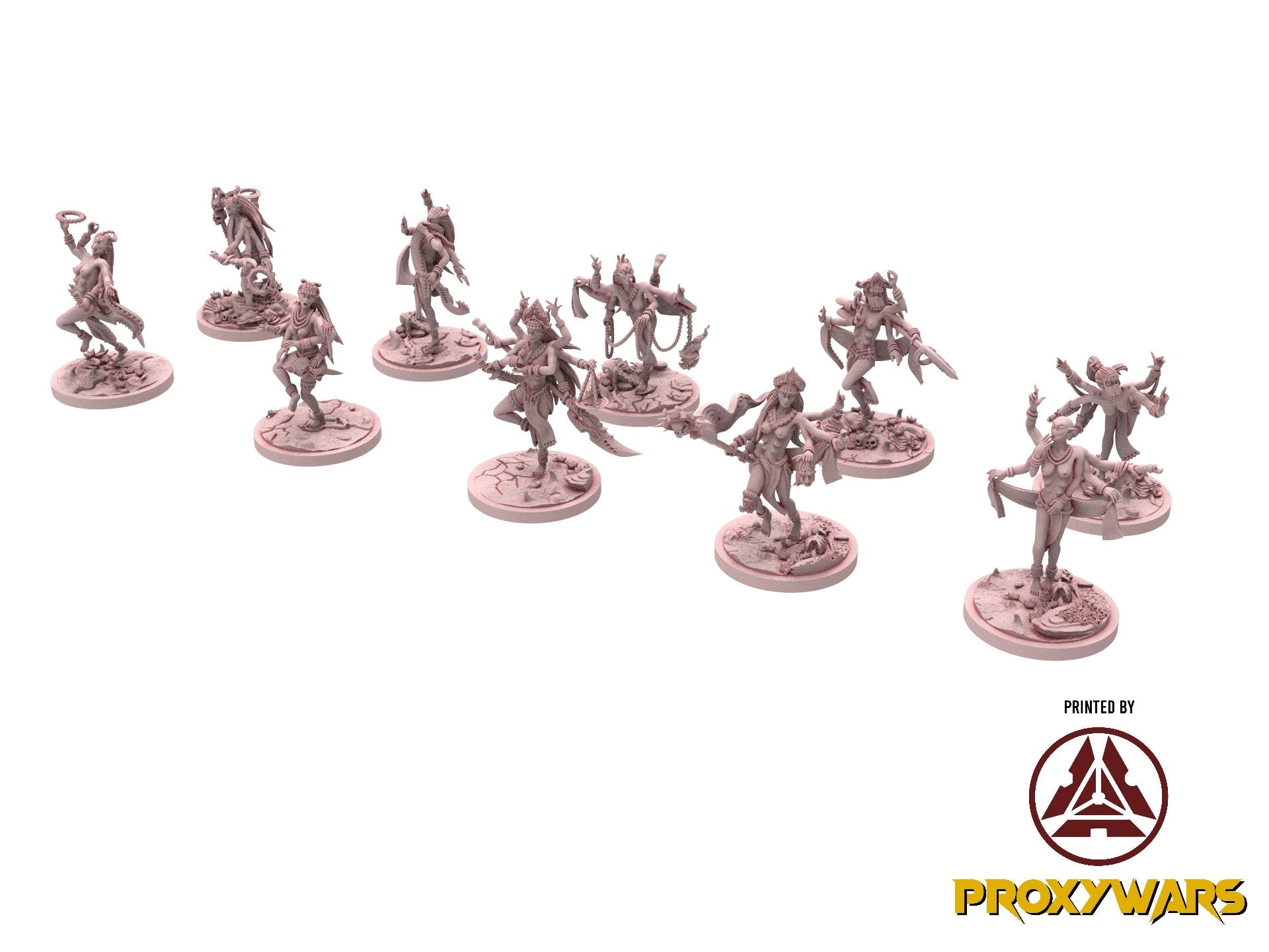 Daemons of lust - Daemons of Lust Fiend 50mm, infernal creatures, usable for 9th Age, Fantasy Battle, Oldhammer, King of war, D&D...