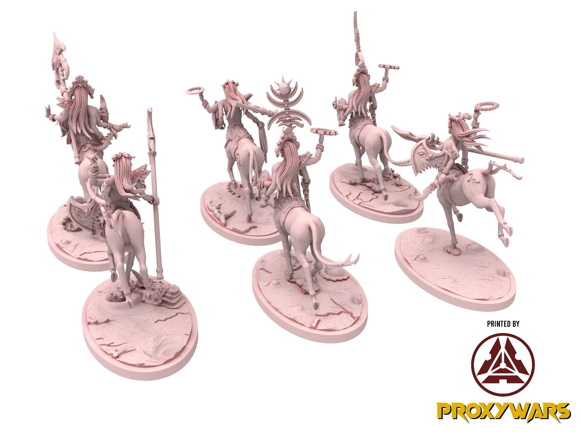 Daemons of lust - Lust Seekers 60mm, infernal creatures, usable for 9th Age, Fantasy Battle, Oldhammer, King of war, D&D...