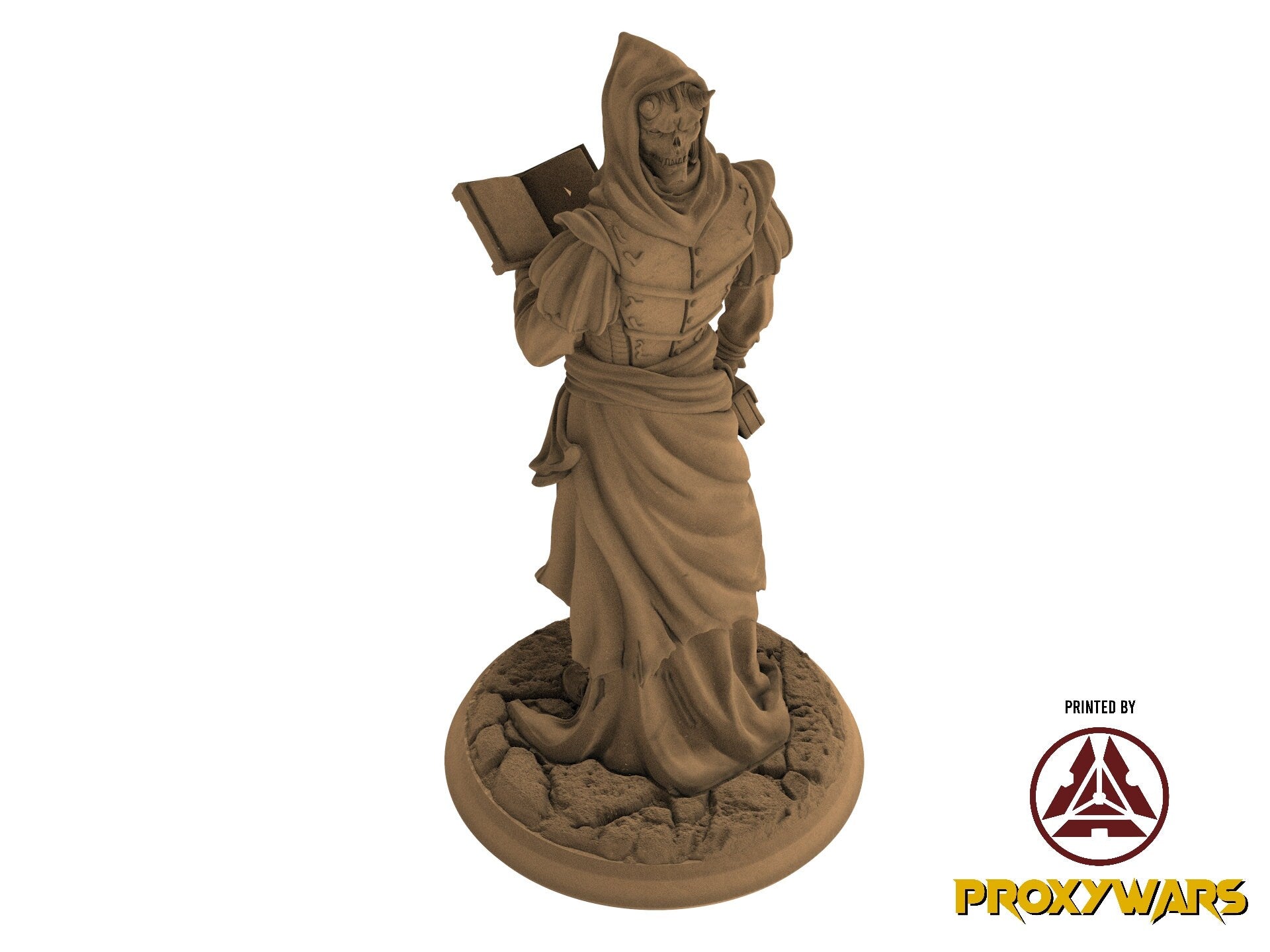 Grimoires of madness - Villain - The Dualist (25 mm), forbidden magics, Ennemy, Flesh of Gods, for Wargames, Dungeons & Dragons TTRPG