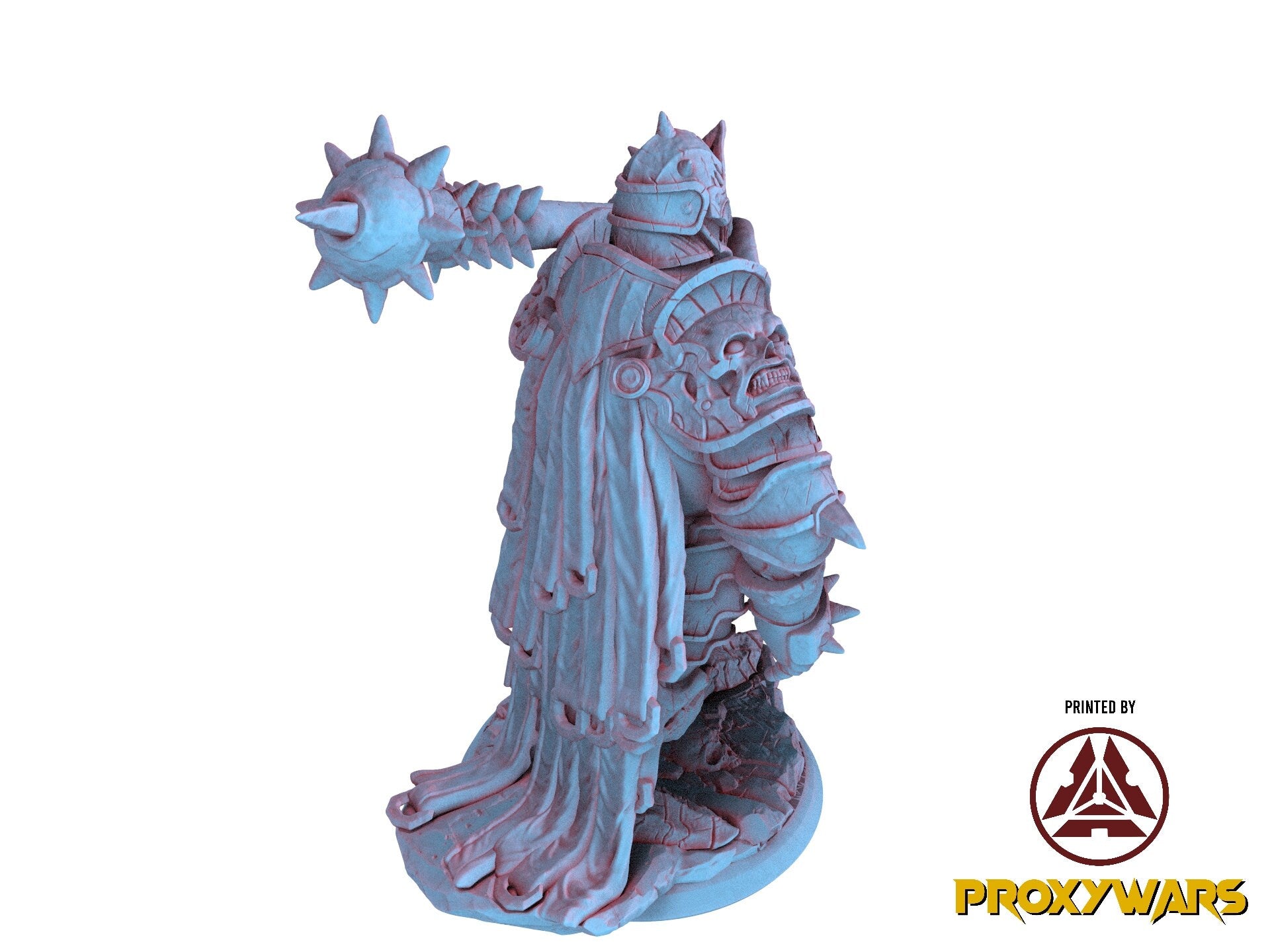 Echoes Of Corruption - Enemy - Spectral Knight 01 (25 mm), light and darkness, Ennemy, Flesh of Gods, for Wargames, Dungeons & Dragons TTRPG