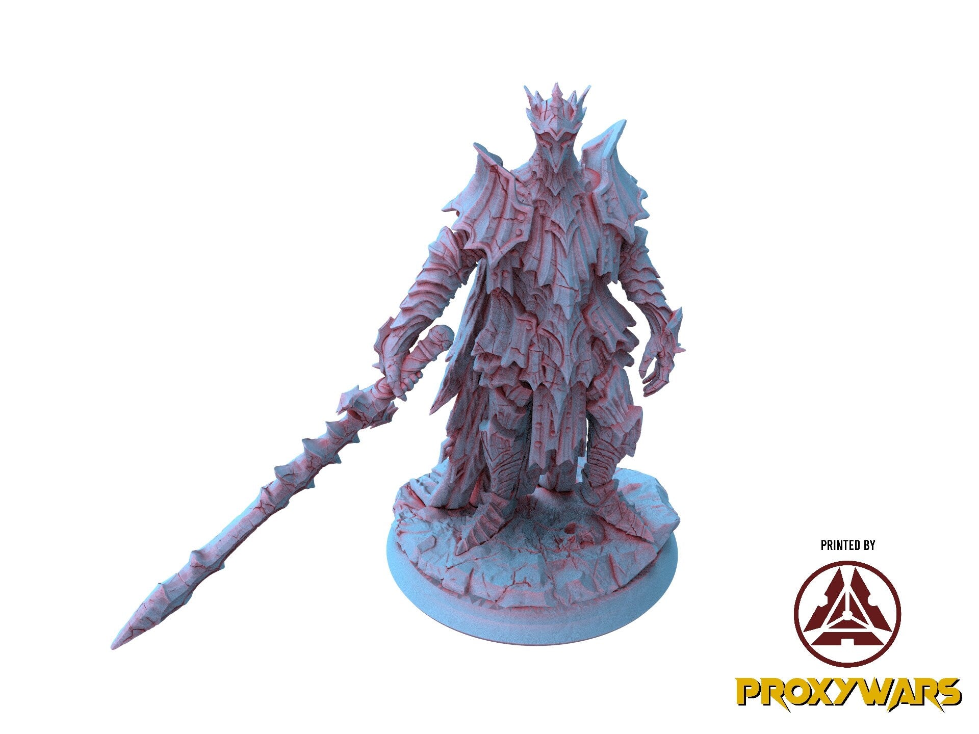 Echoes Of Corruption - Enemy - Spectral Knight 02 (25 mm), light and darkness, Ennemy, Flesh of Gods, for Wargames, Dungeons & Dragons TTRPG