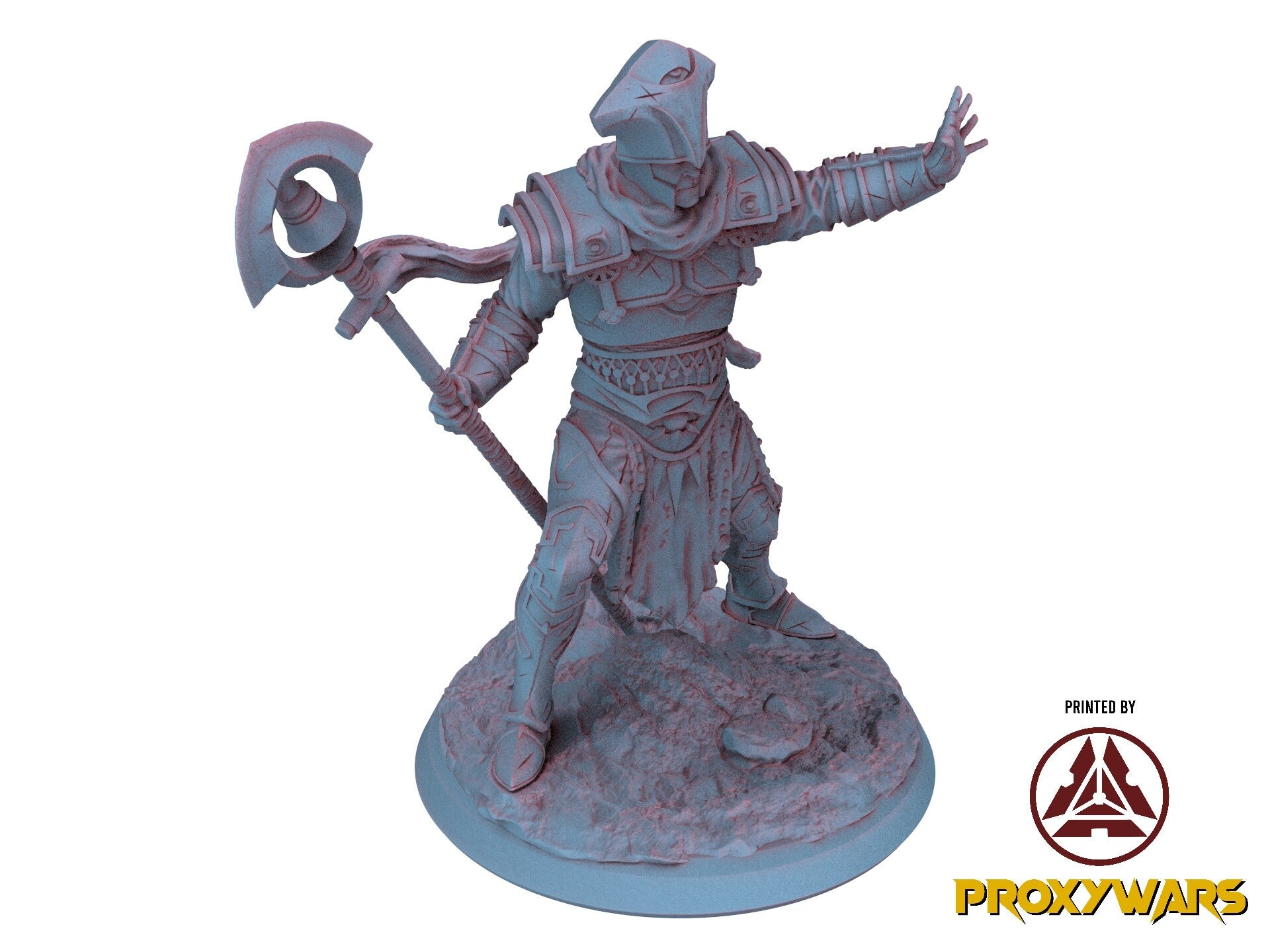 The Court Blood - Enemy - Headless Knight (50 mm), creatures of darkness, Ennemy, Flesh of Gods, for Wargames, Dungeons & Dragons TTRPG