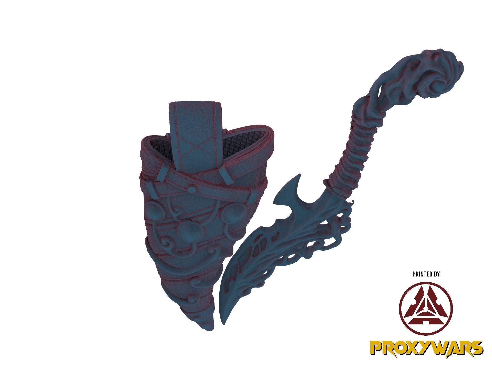 The Court Blood - Prop - Ritual Dagger, creatures of darkness, Ennemy, Flesh of Gods, for Wargames, Dungeons & Dragons TTRPG