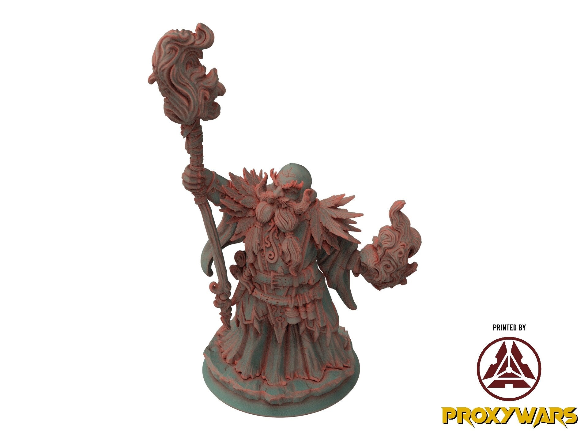 The Court Blood - Hero - Haemir, Human Explorer 75mm, chaos and carnage, Ennemy, Flesh of Gods, for Wargames, Dungeons & Dragons TTRPG