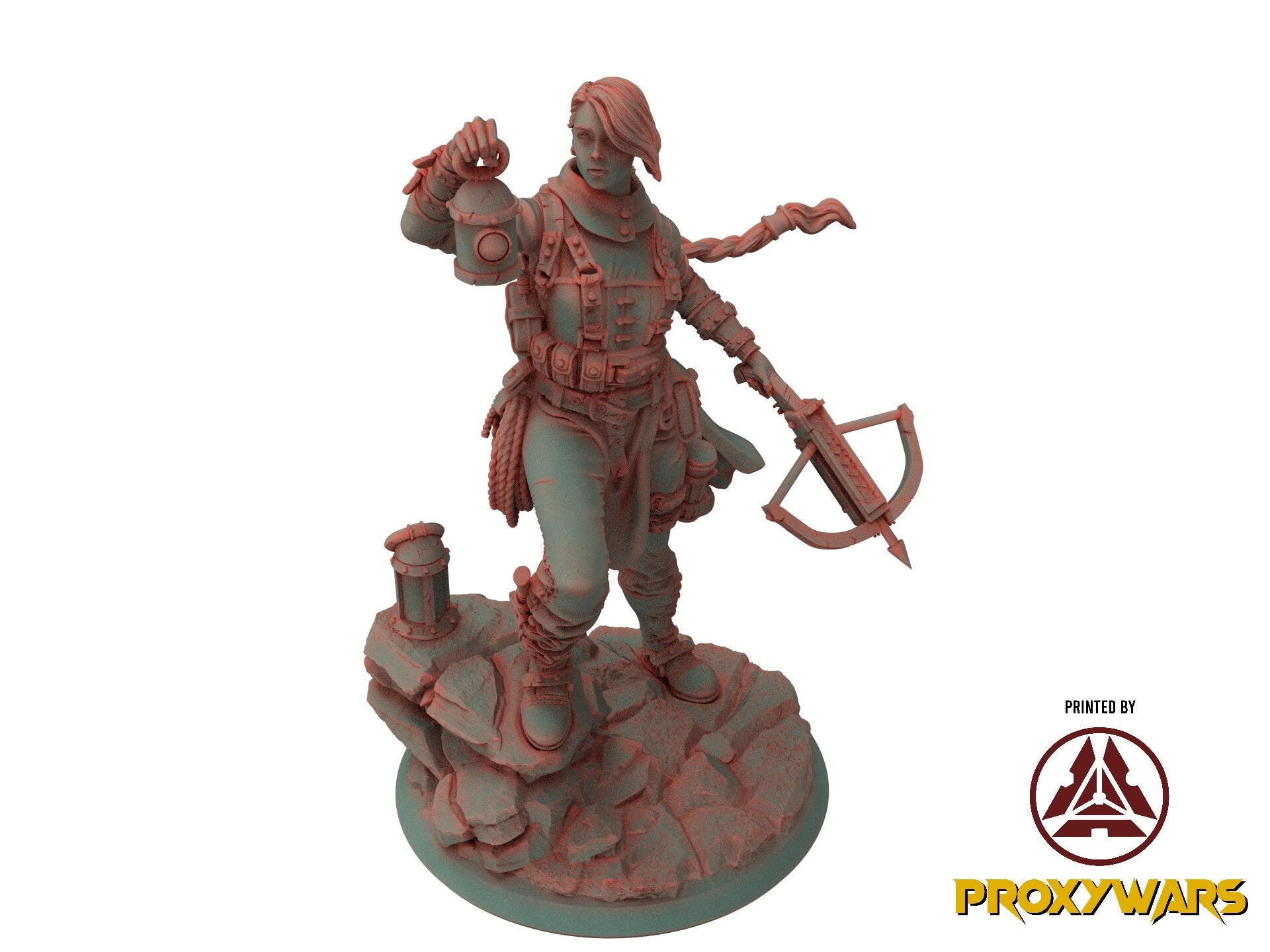 The Court Blood - Hero - Haemir, Human Explorer 75mm, chaos and carnage, Ennemy, Flesh of Gods, for Wargames, Dungeons & Dragons TTRPG