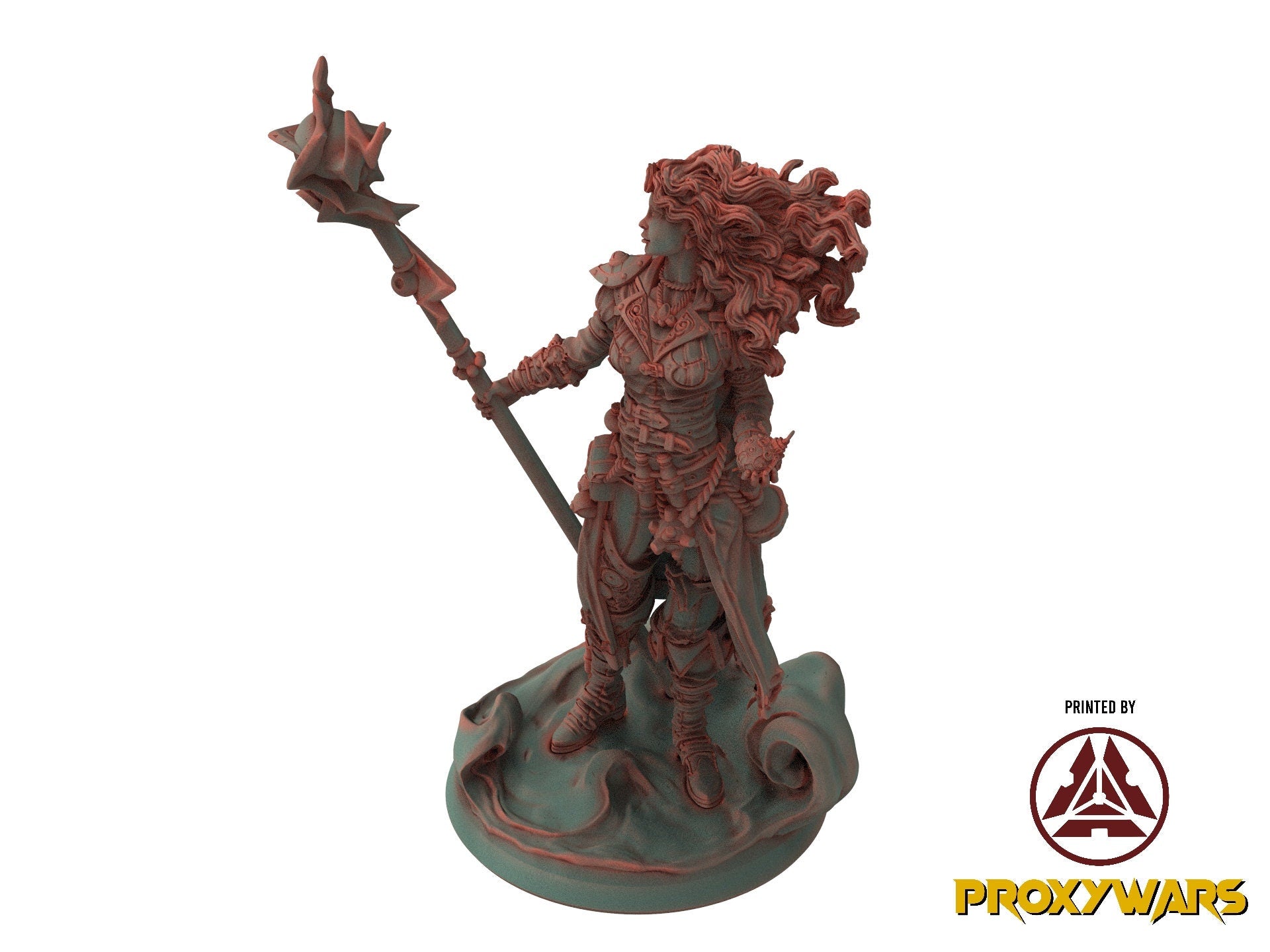 The Court Blood - Enemy - Balghon, Duergar Arsonist 75mm, chaos and carnage, Ennemy, Flesh of Gods, for Wargames, Dungeons & Dragons TTRPG