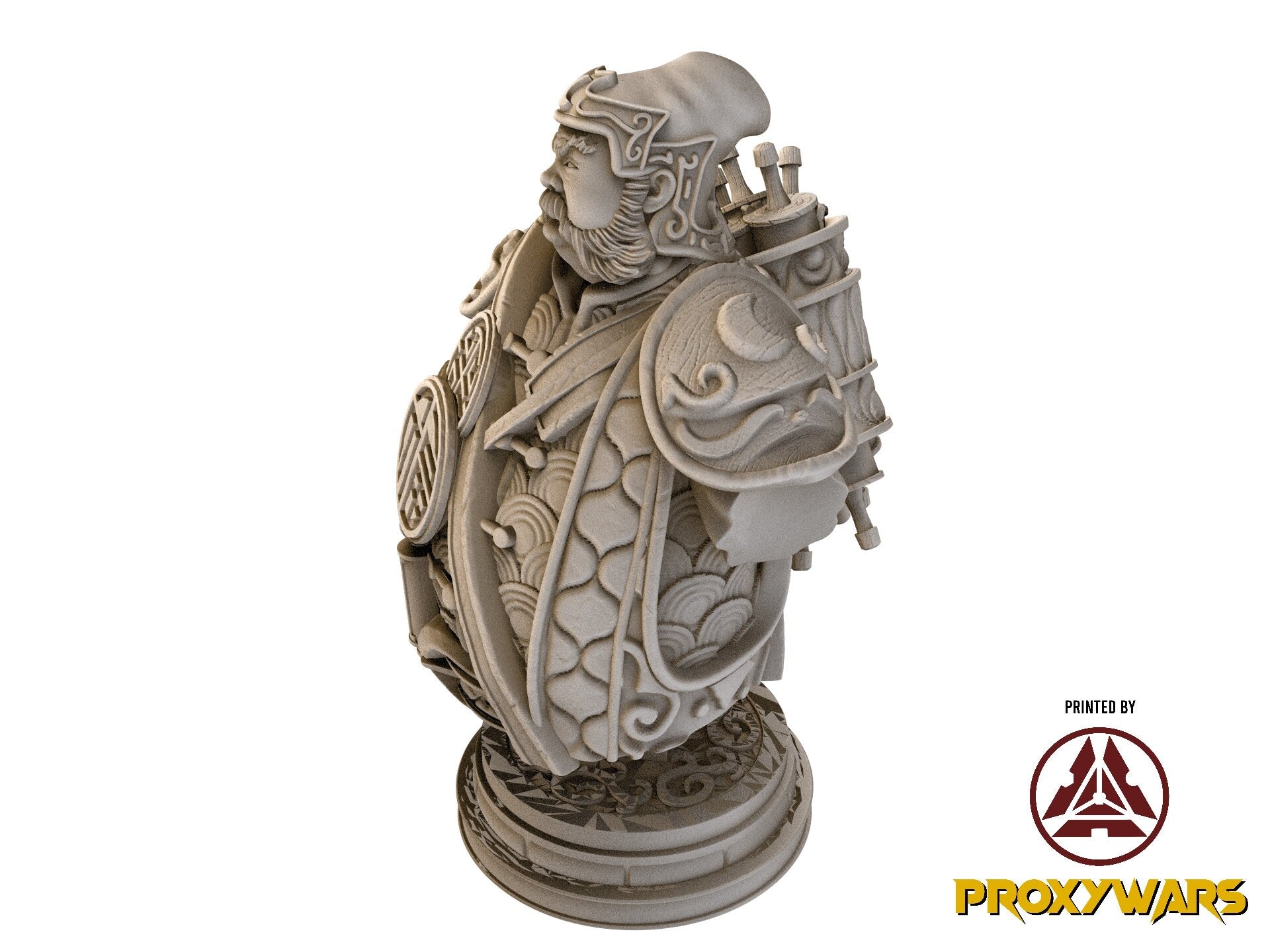 The Time Abyss - Bust - Norlen, The Astrologer, Light and darkness, Flesh of Gods, for Wargames, Dungeons & Dragons TTRPG