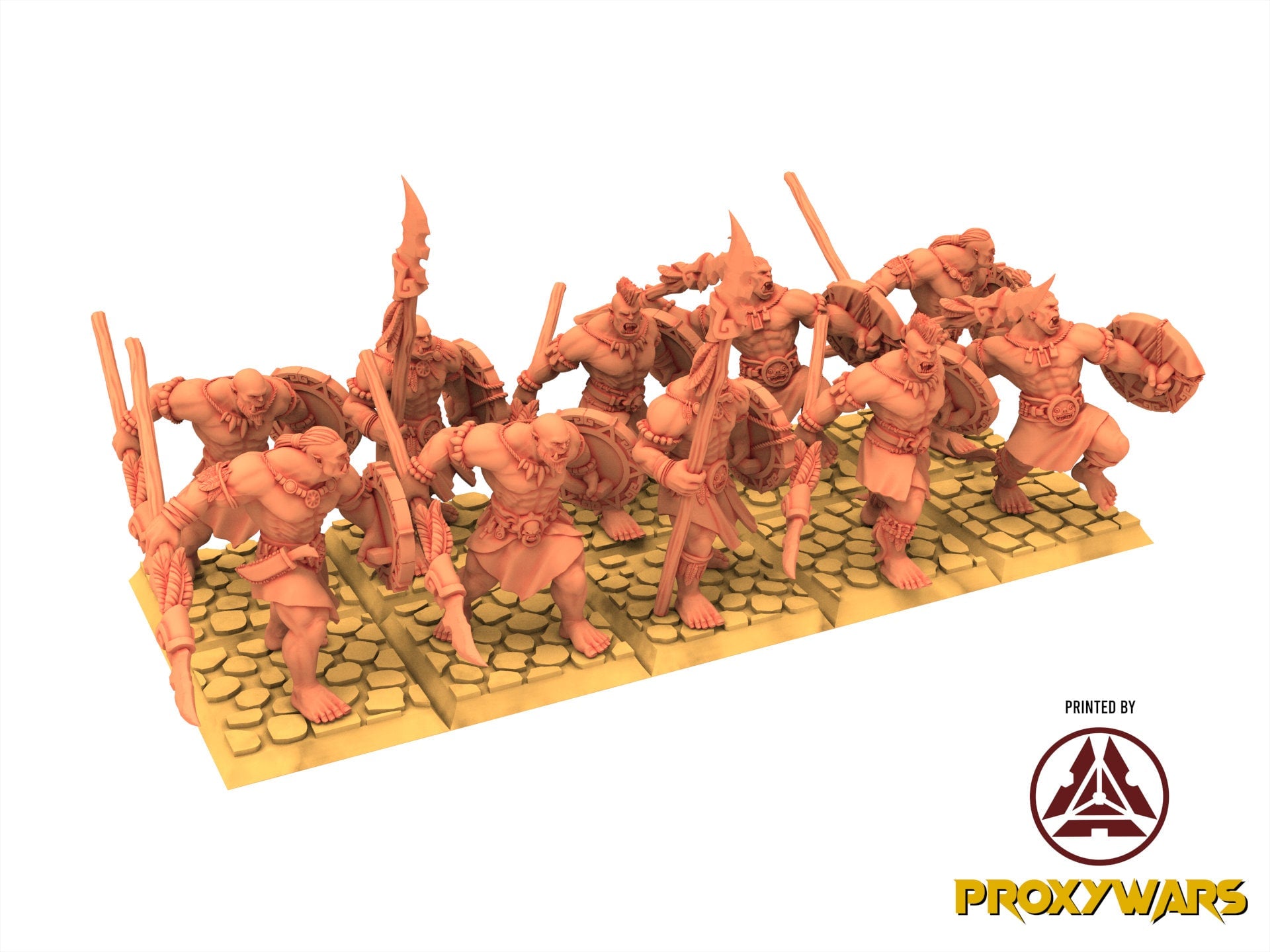 Orc & Goblin - Salanaar Orc Warriors V1, utilisables pour Oldhammer, king of wars, 9th age