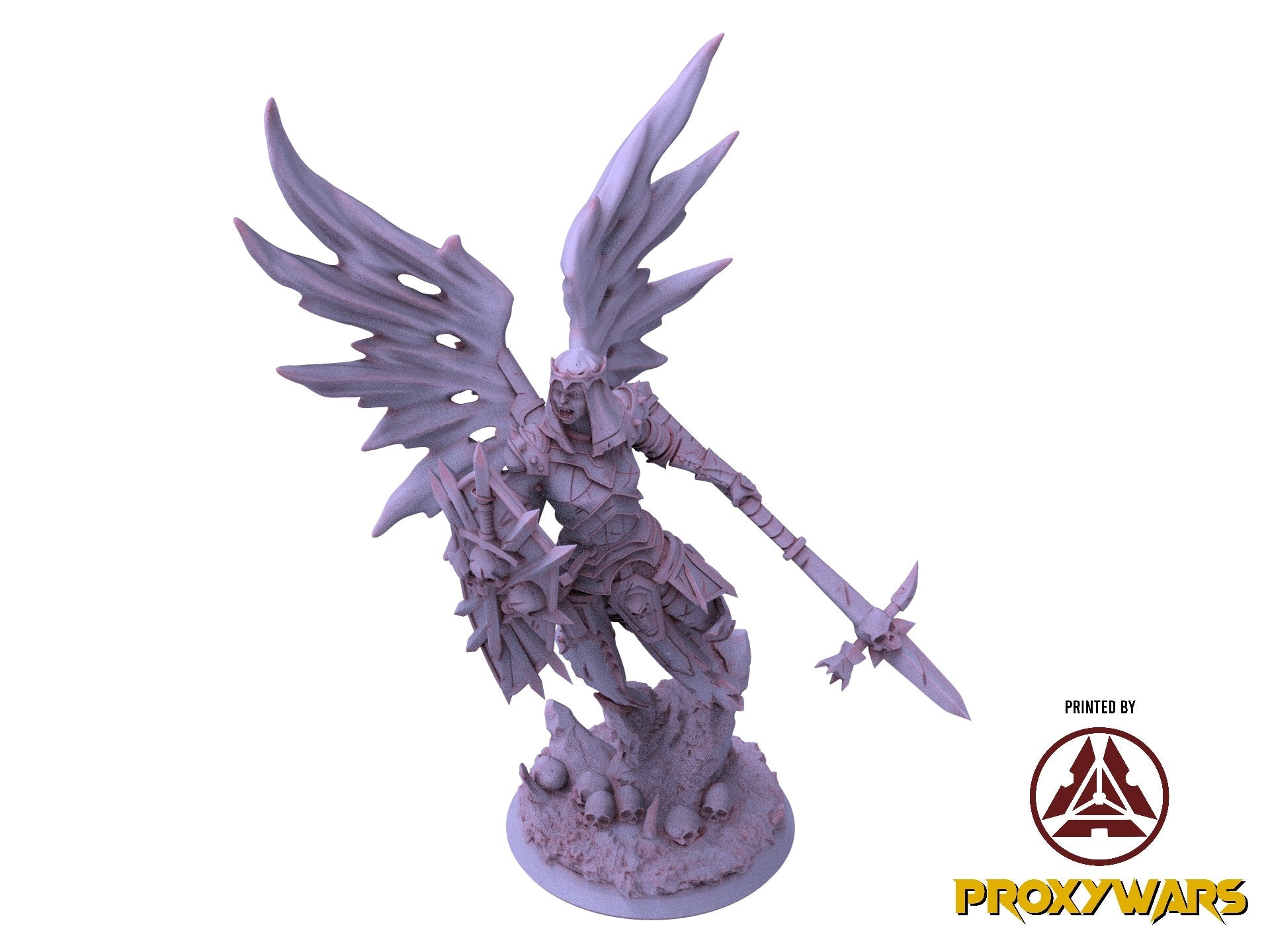 Rage Unbound - Enemy - Korgol, The Warbringer 25mm, The Nightfall Cult, Ennemy, Flesh of Gods, for Wargames, Dungeons & Dragons TTRPG