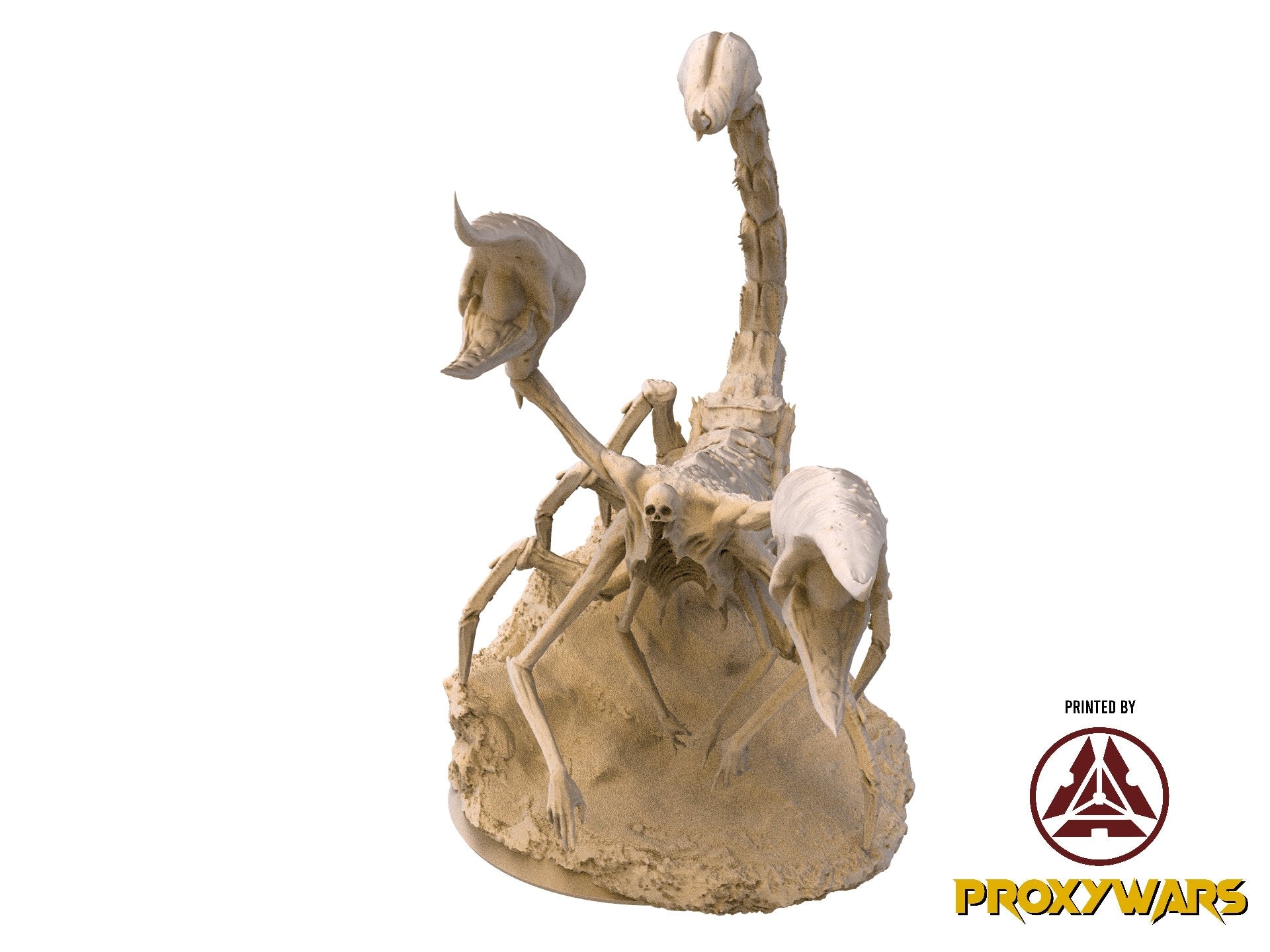 The Silent Sands - Enemy - Sand Scorpion (75 mm), Awakened Shadow Flesh of Gods, for Wargames, Dungeons & Dragons TTRPG