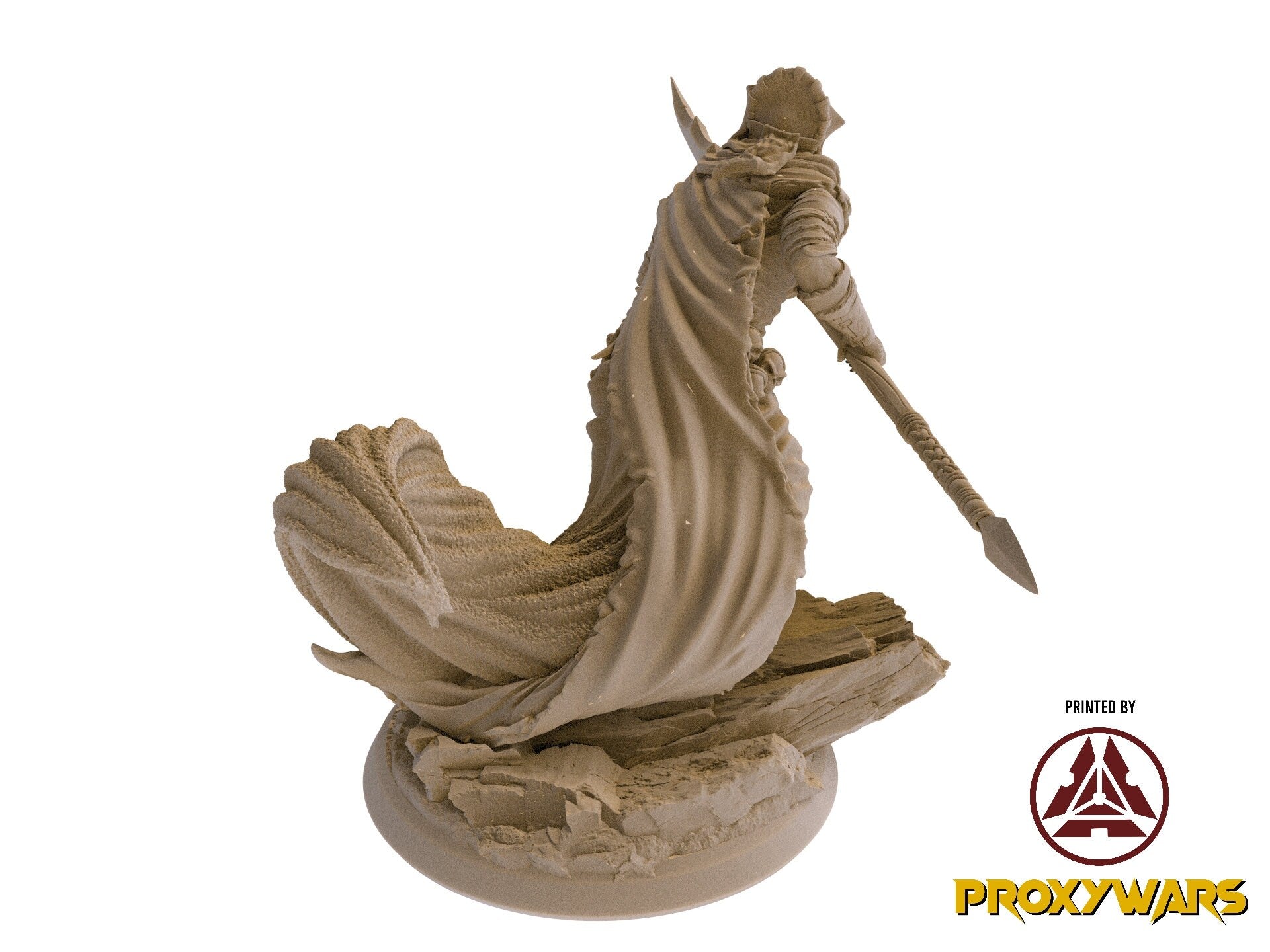 The Silent Sands - Enemy - Desert Wraith 02 (25 mm), Awakened Shadow Flesh of Gods, for Wargames, Dungeons & Dragons TTRPG