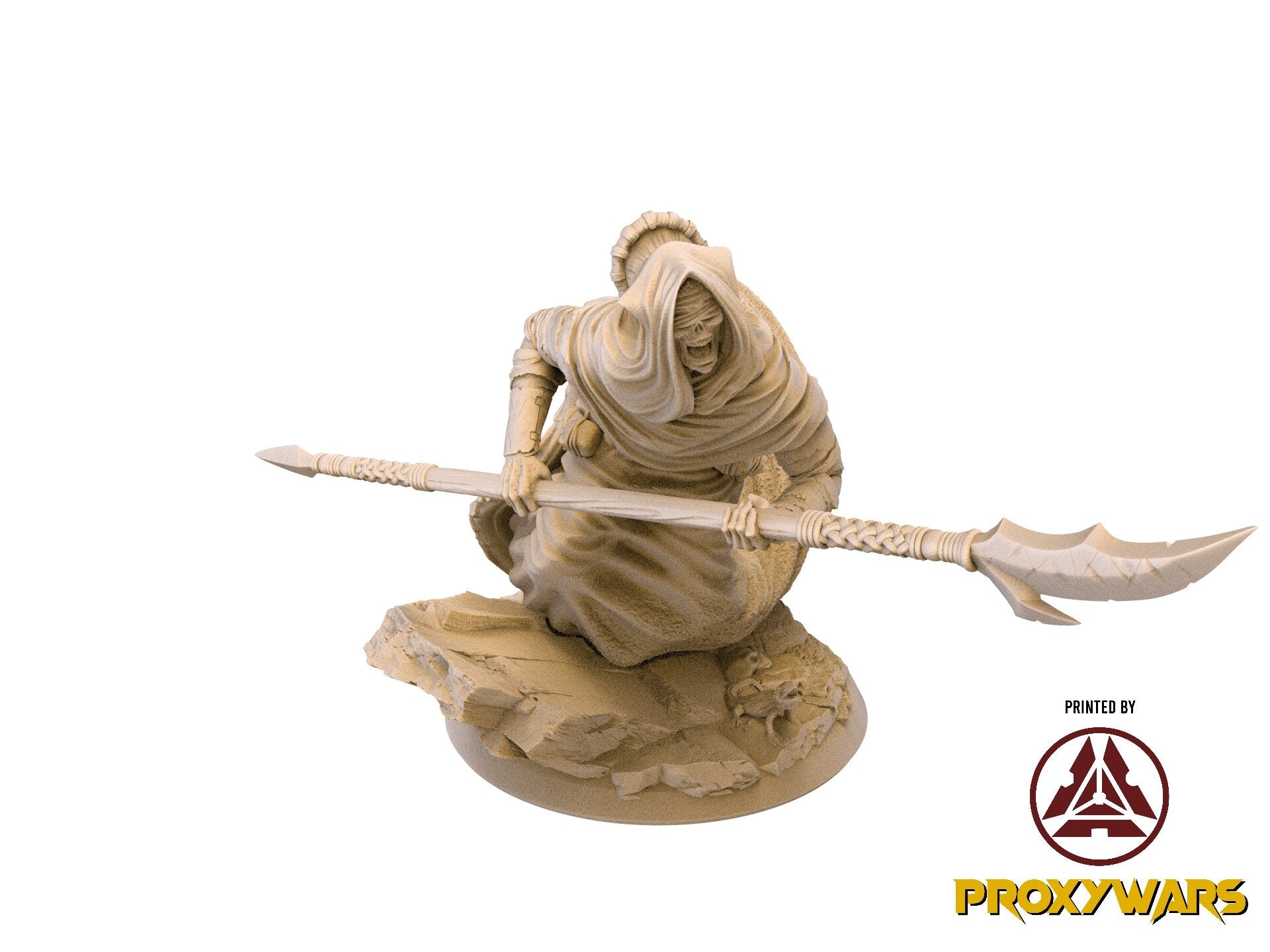 The Silent Sands - Enemy - Desert Wraith 02 (25 mm), Awakened Shadow Flesh of Gods, for Wargames, Dungeons & Dragons TTRPG