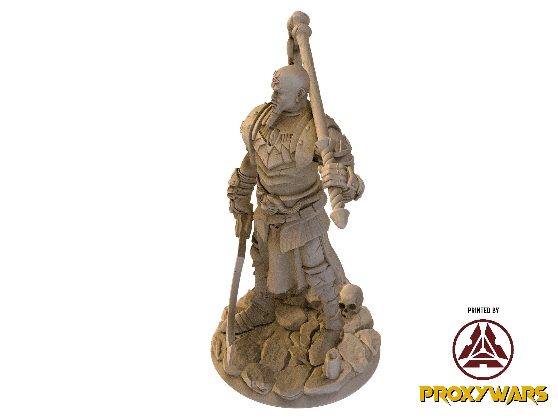 The Silent Sands - Hero - Savin, Desert Acolyte (25 mm), Awakened Shadow Flesh of Gods, for Wargames, Dungeons & Dragons TTRPG