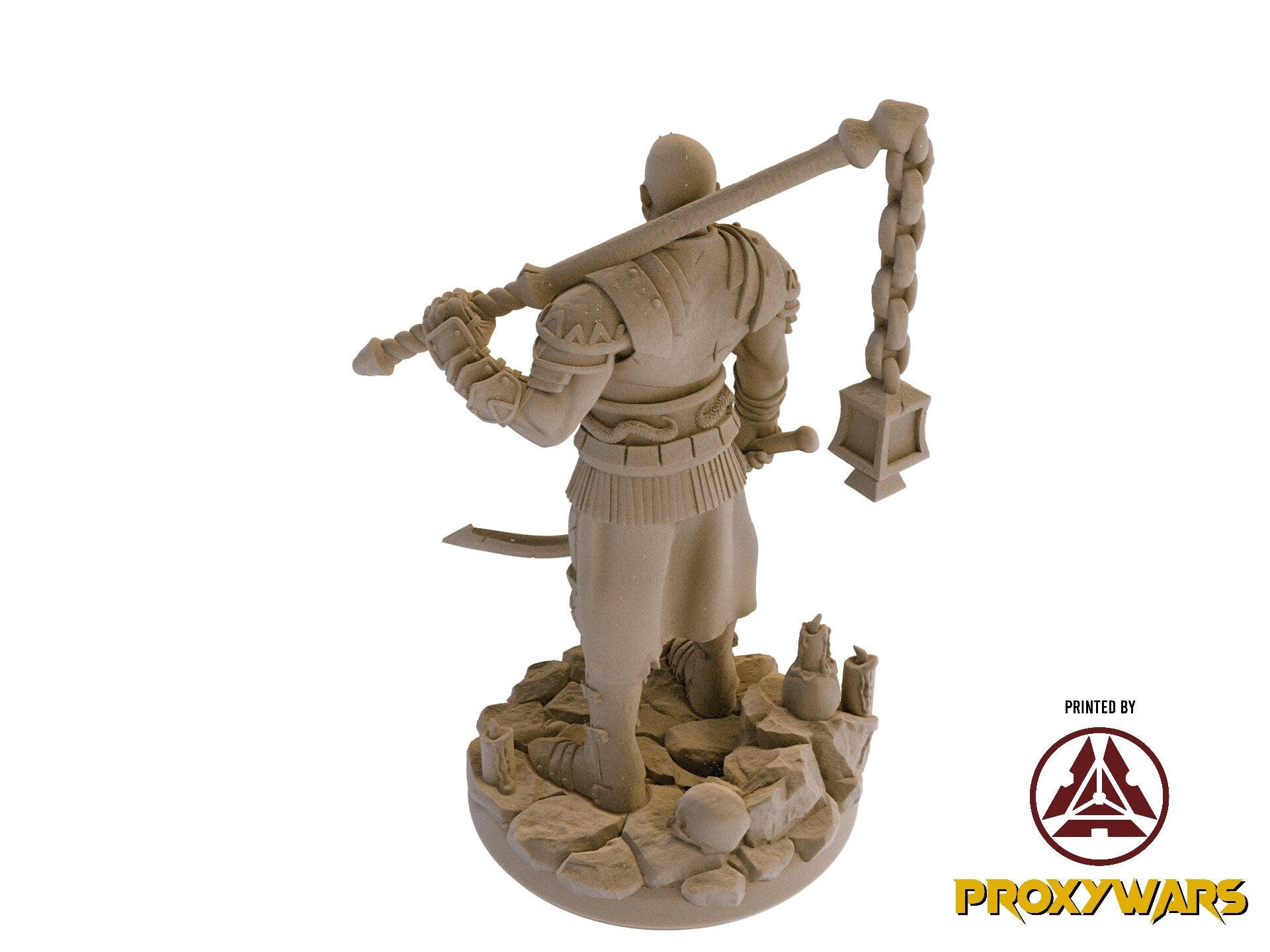 The Silent Sands - Hero - Savin, Desert Acolyte (25 mm), Awakened Shadow Flesh of Gods, for Wargames, Dungeons & Dragons TTRPG