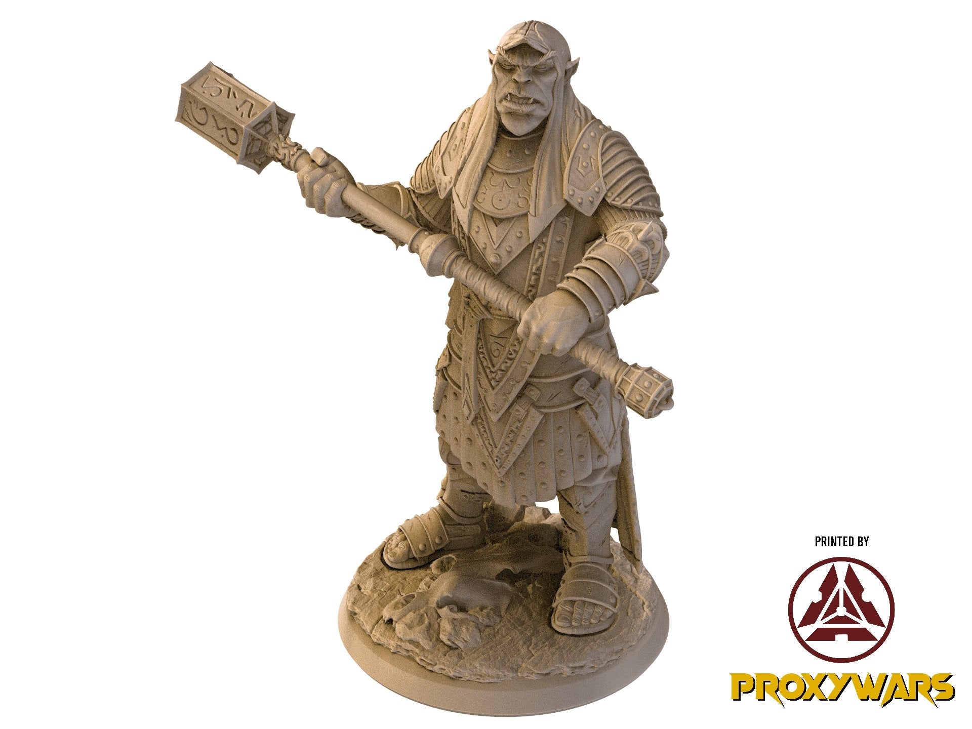 The Silent Sands - NPC - Lura, The Oasis Priest (25 mm), Awakened Shadow Flesh of Gods, for Wargames, Dungeons & Dragons TTRPG