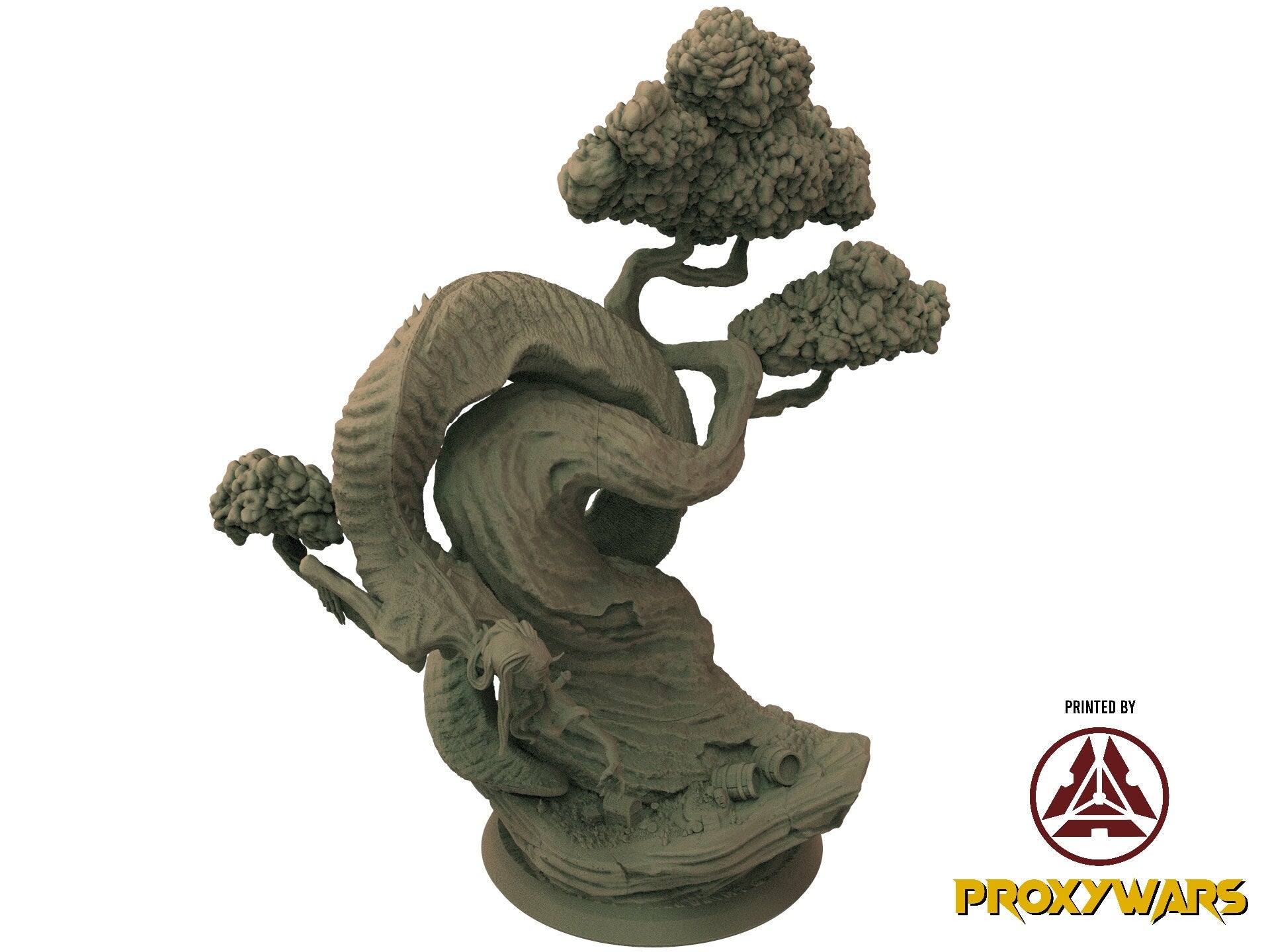 A Stormforged Heaven - Boss - The Blighted Oracle (75 mm), quest for glory, Flesh of Gods, for Wargames, Dungeons & Dragons TTRPG