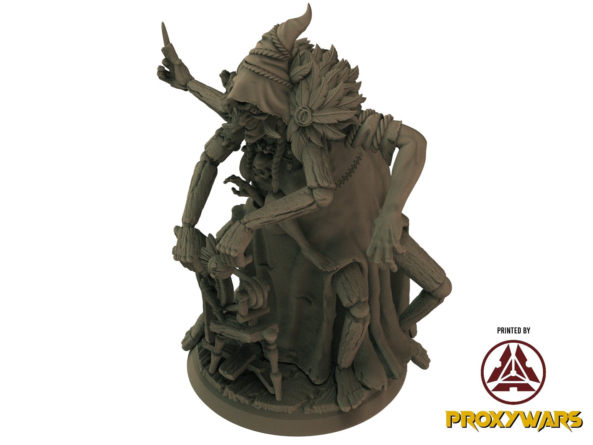 A Stormforged Heaven - Enemy - Grovemind (25 mm), quest for glory, Flesh of Gods, for Wargames, Dungeons & Dragons TTRPG