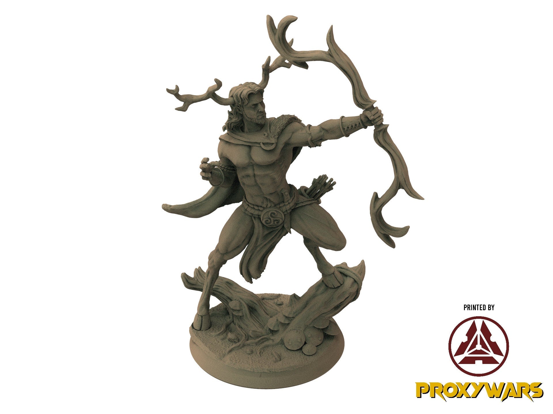 A Stormforged Heaven - Enemy - Arbane, The Green Sentinel (75 mm), quest for glory, Flesh of Gods, for Wargames, Dungeons & Dragons TTRPG