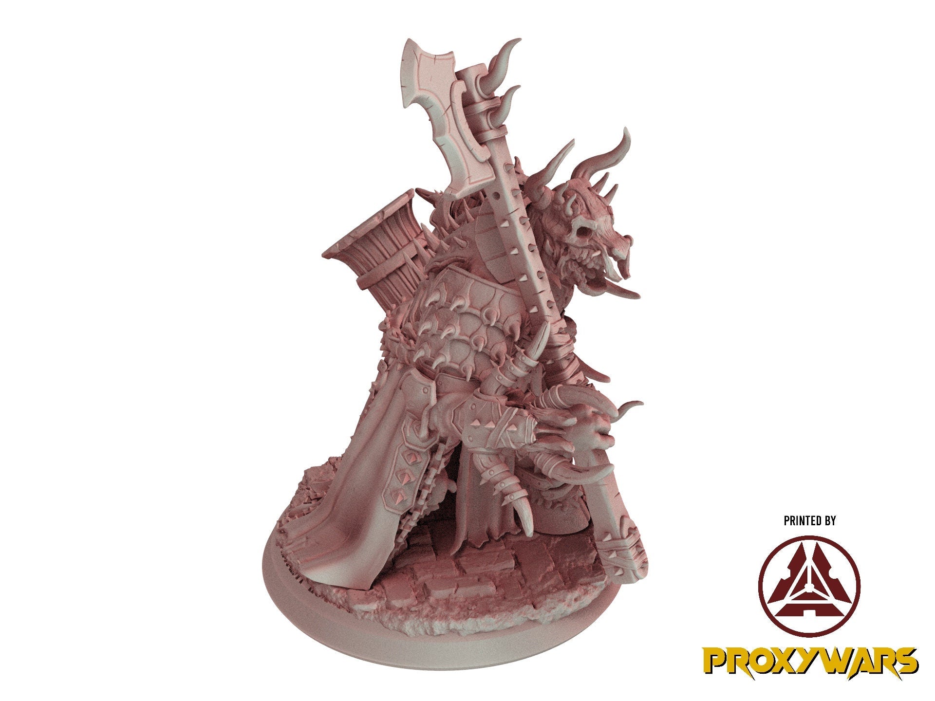 The Shadow Conclave - Ennemy - Archdevil Malakar (75 mm), quest for glory, Flesh of Gods, for Wargames, Dungeons & Dragons TTRPG