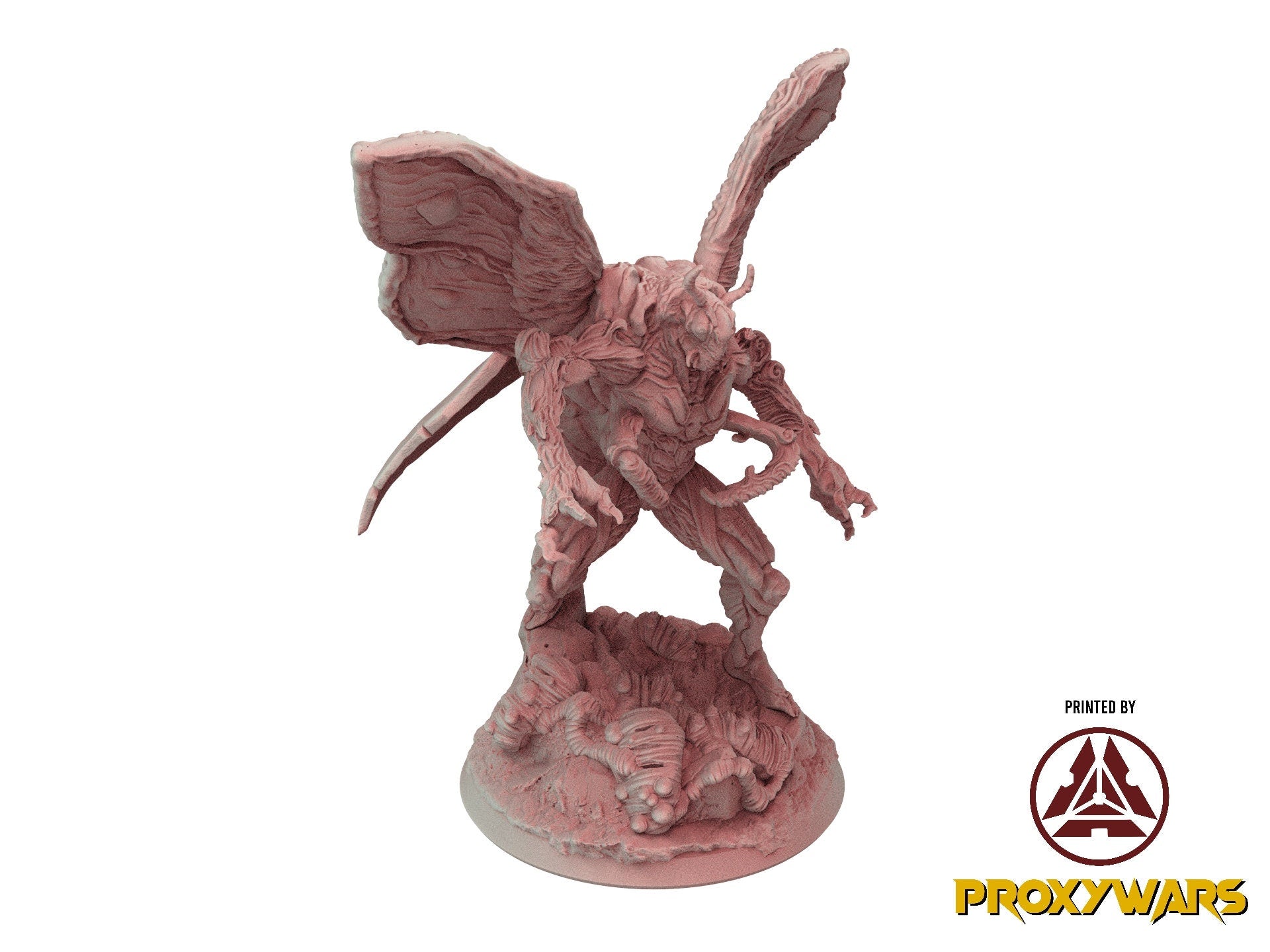 The Shadow Conclave - Ennemy - Gloomwing Moth (50 mm), quest for glory, Flesh of Gods, for Wargames, Dungeons & Dragons TTRPG