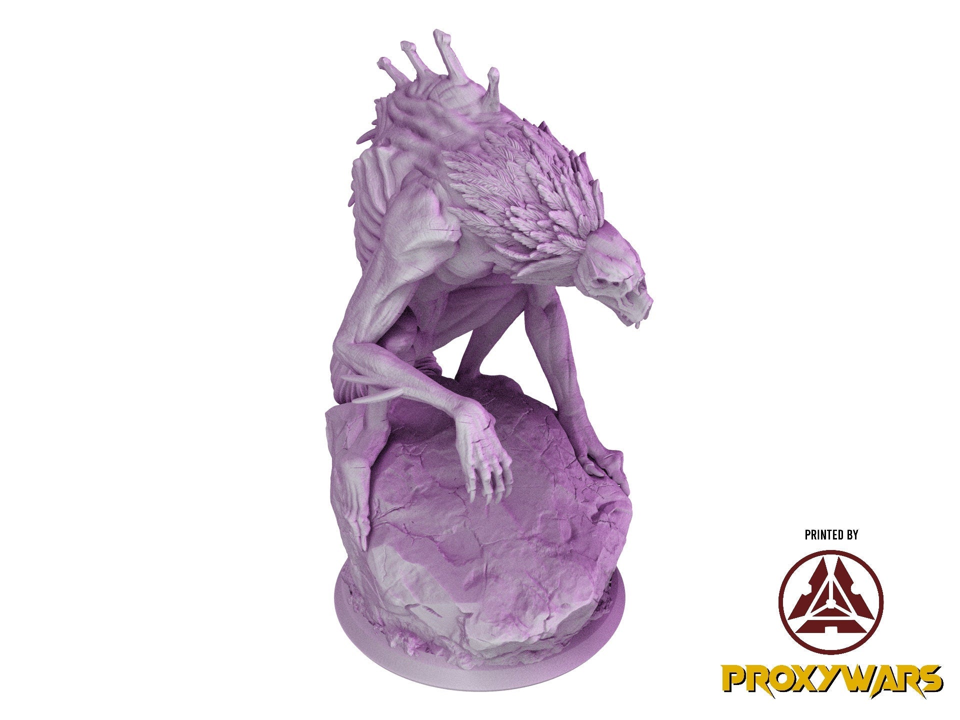 The Untamed Frontier - Enemy - Canyon Howler (Large - 50 mm), Flesh of Gods, for Wargames, Dungeons & Dragons TTRPG