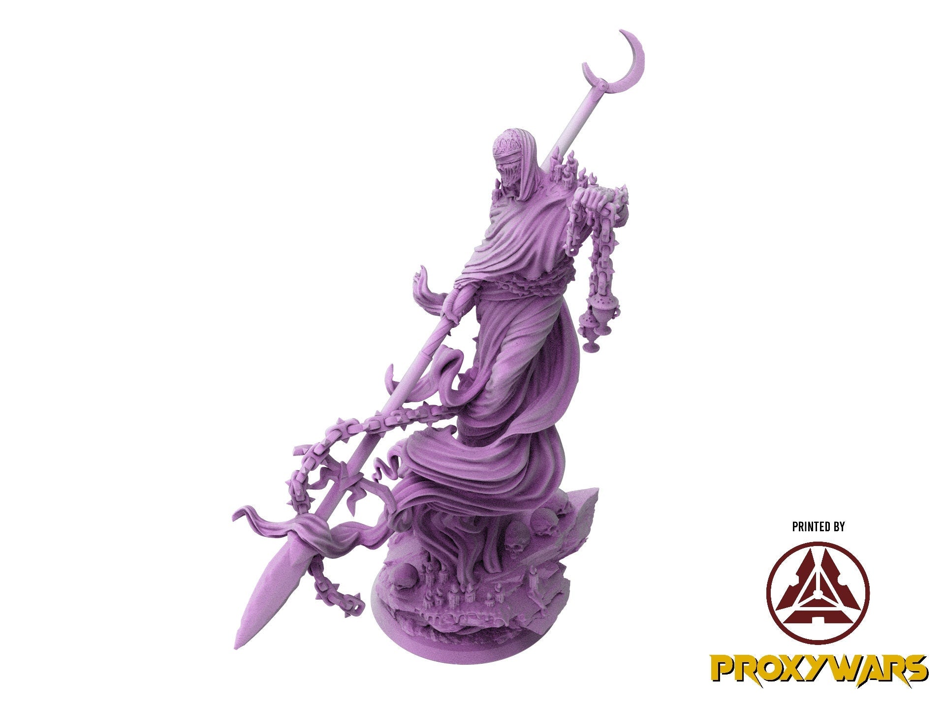 The Untamed Frontier - Enemy - Ghostfire Wraith (Medium - 25 mm), Flesh of Gods, for Wargames, Dungeons & Dragons TTRPG