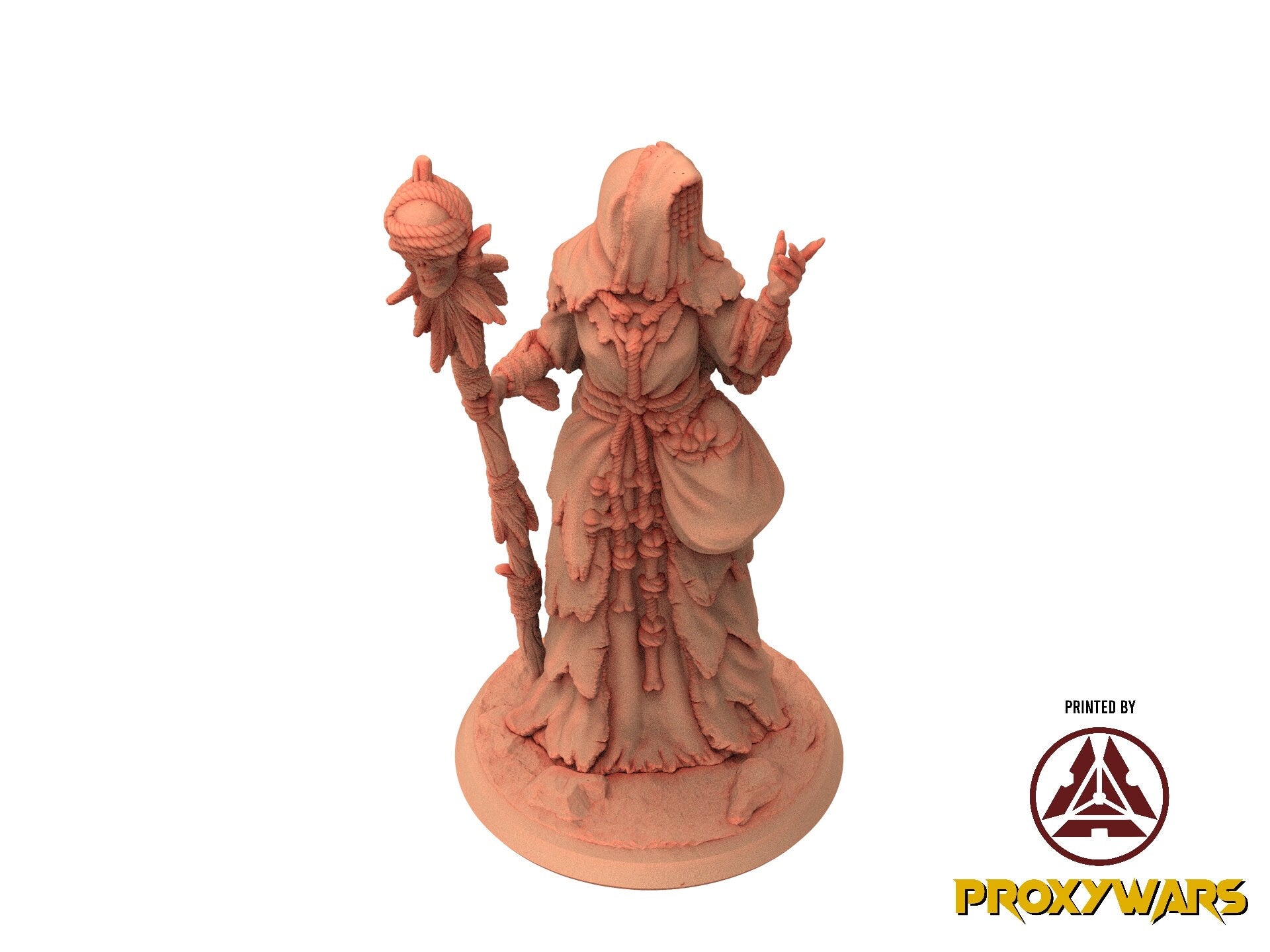 The Cursed Words - NPC - The Executioner, Shadowy Cults, Ennemy, Flesh of Gods, for Wargames, Dungeons & Dragons TTRPG