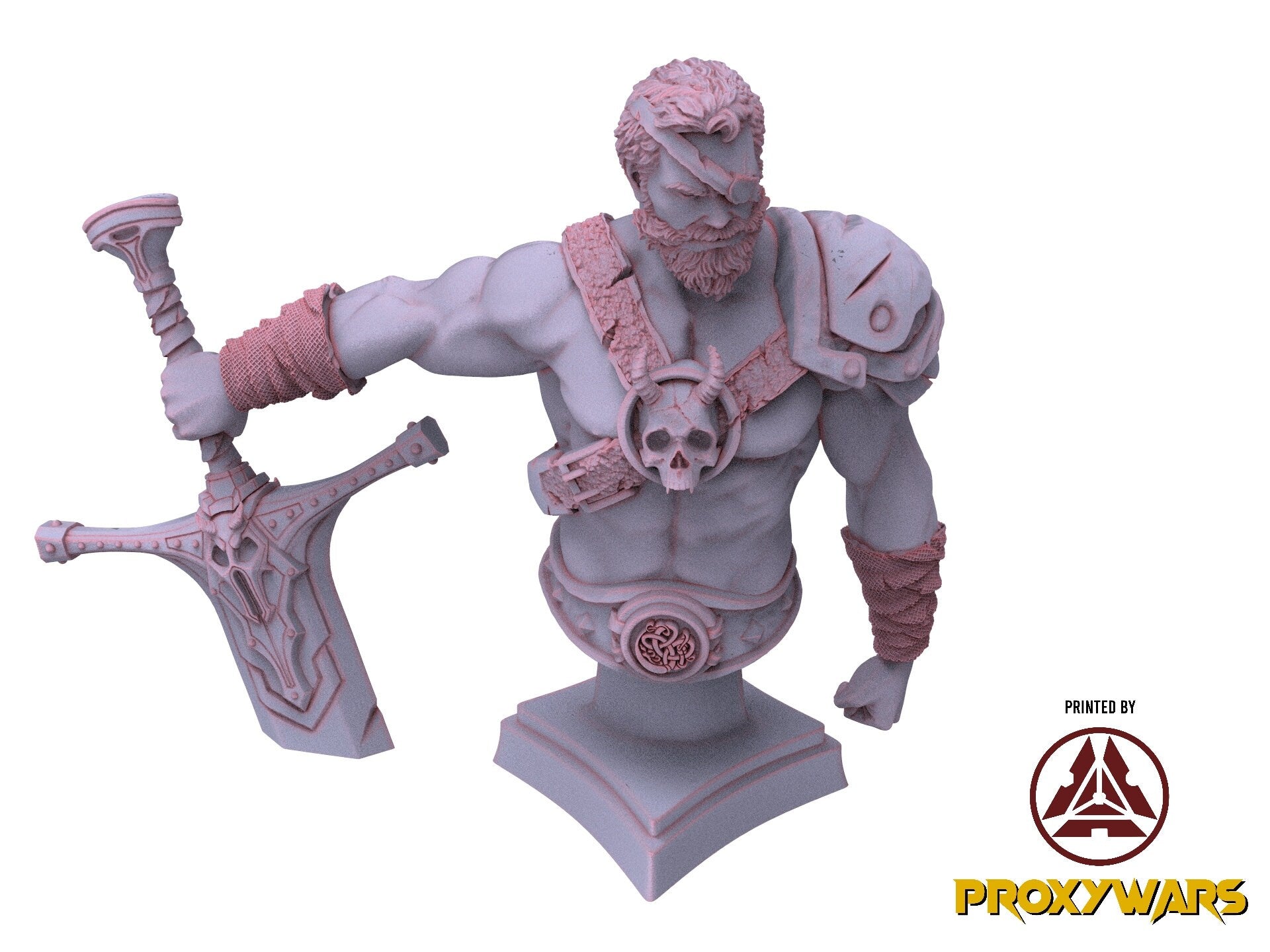 The Infinity of the Void - Bust - Ancient One Cultist, manifestations of destruction, Flesh of Gods, for Wargames, Dungeons & Dragons TTRPG