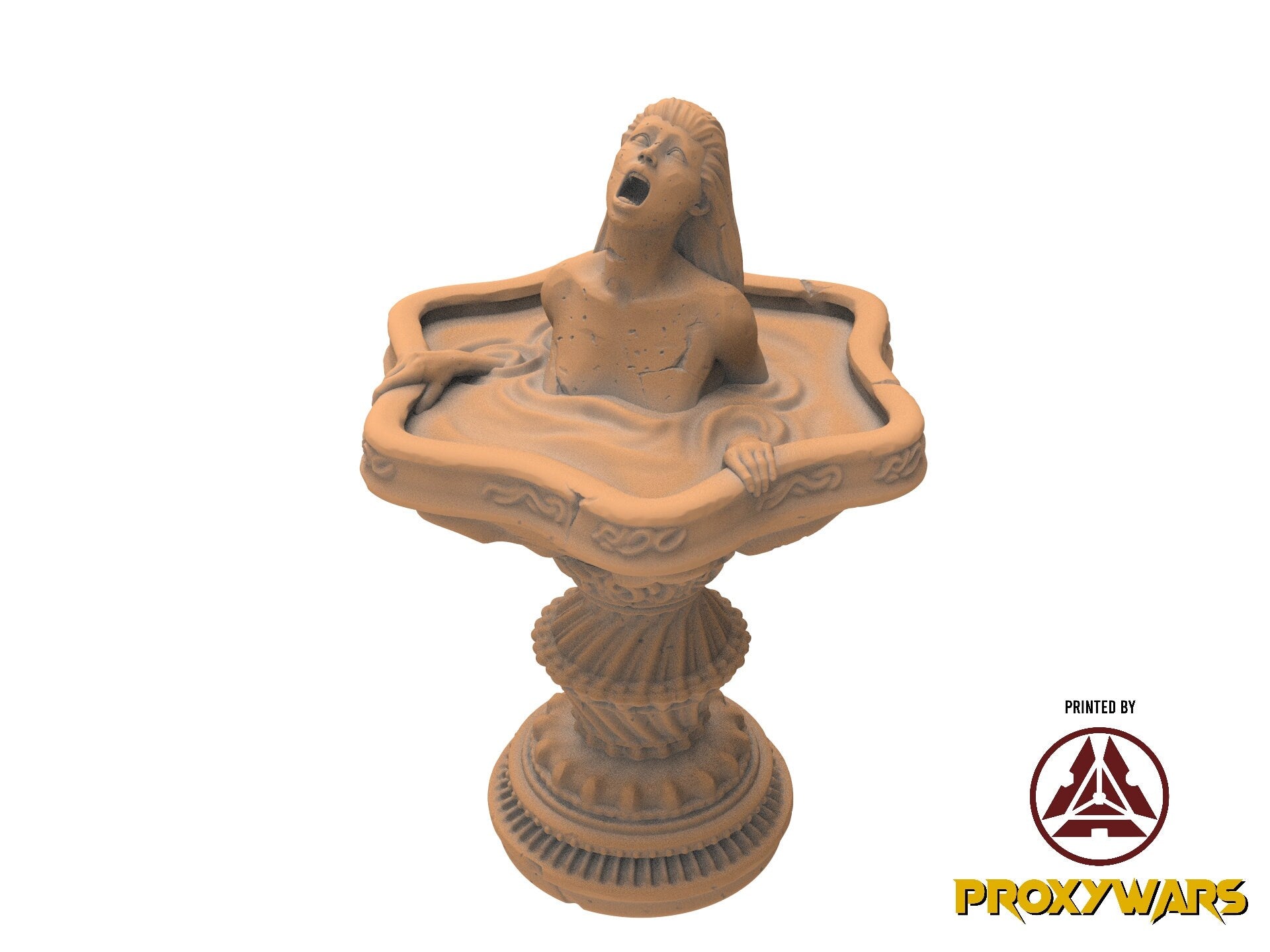 The Godless Inquisition - Monster - Wight Pose 01 V2, depths of the abyss, Flesh of Gods, for Wargames, Dungeons & Dragons TTRPG