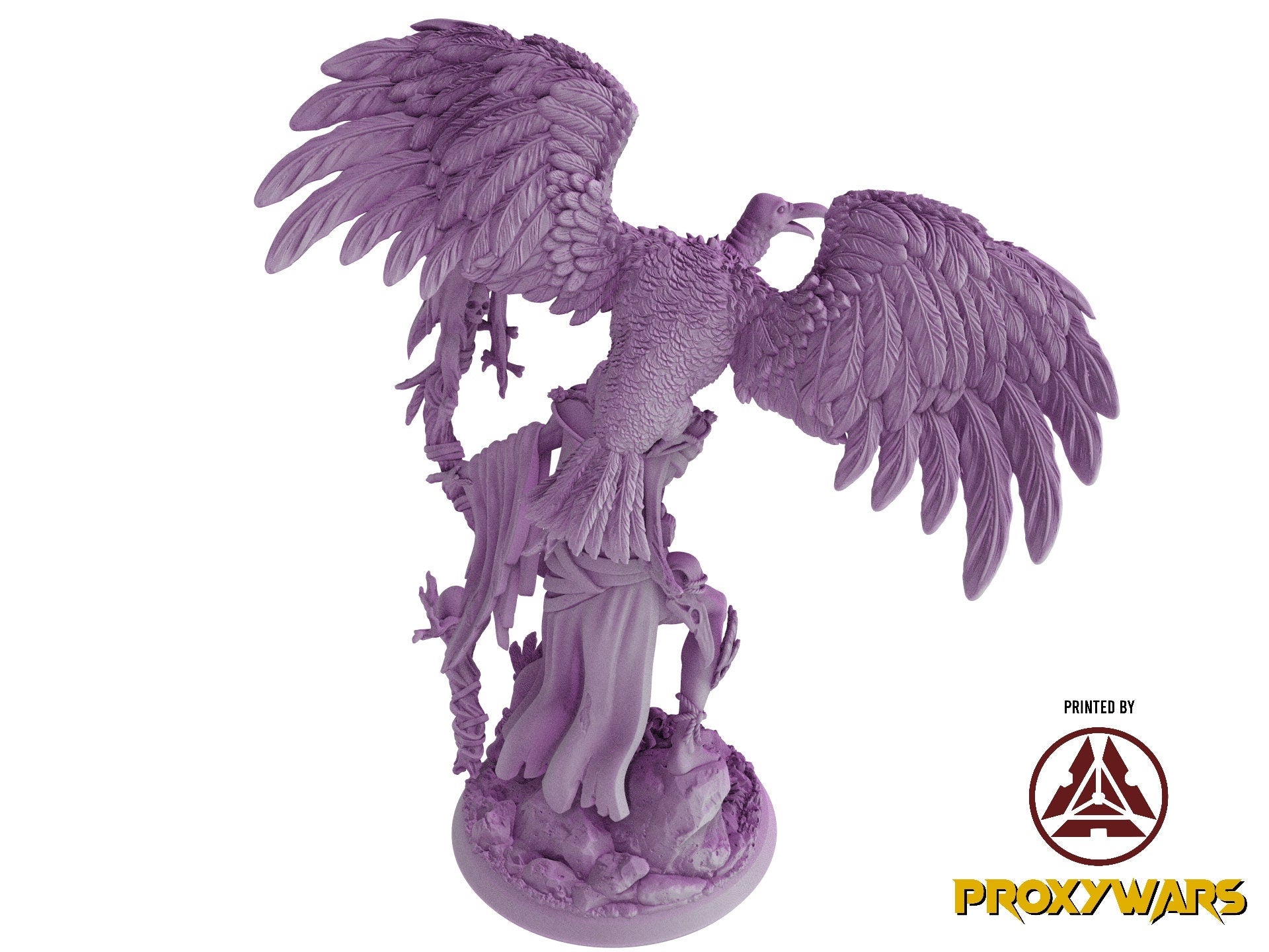 The Untamed Frontier - Enemy - Vulture Coven Witch (Medium - 25 mm), Flesh of Gods, for Wargames, Dungeons & Dragons TTRPG