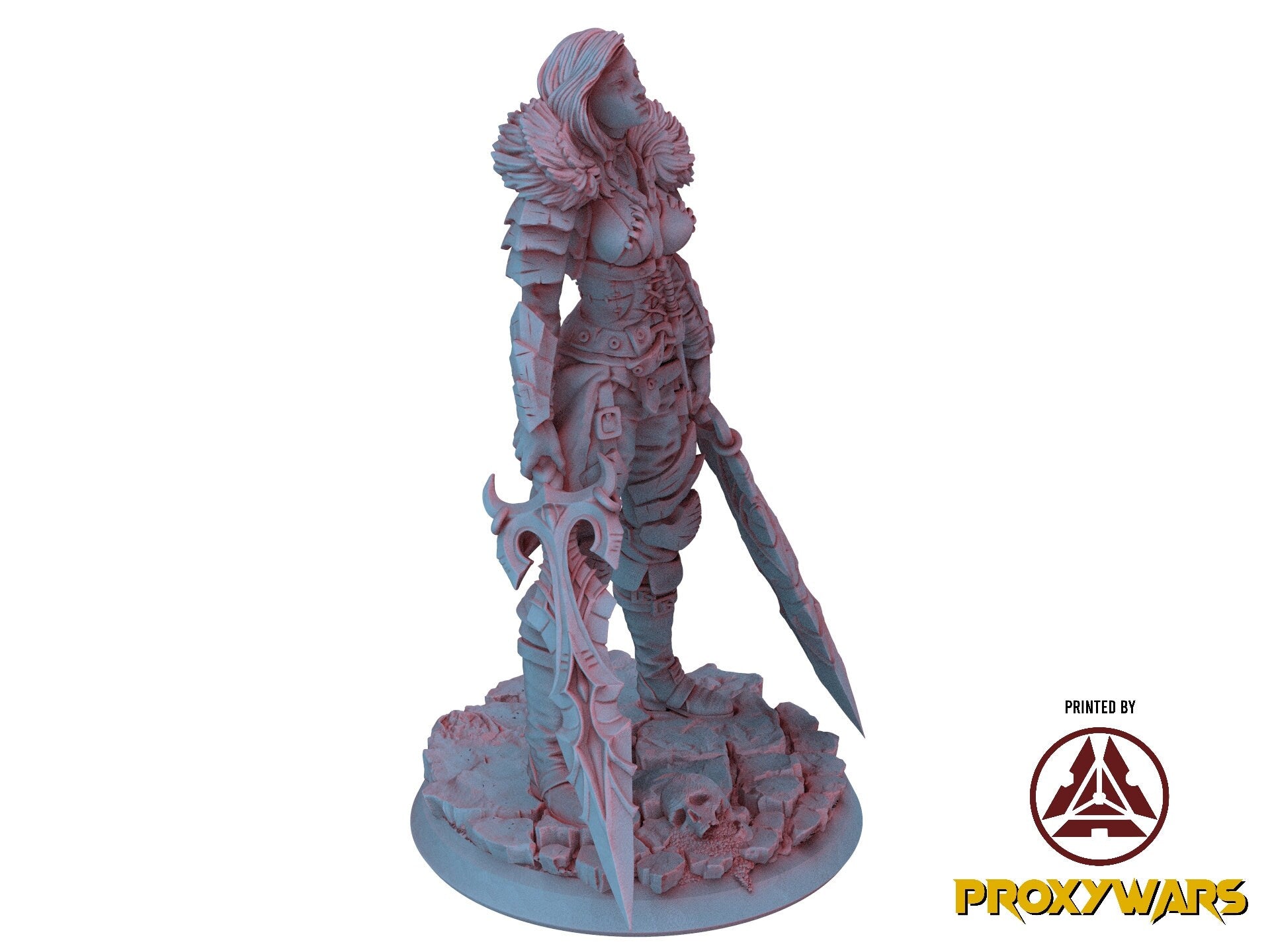 The Court Blood - Hero - Midnight Huntress 75mm, creatures of darkness, Ennemy, Flesh of Gods, for Wargames, Dungeons & Dragons TTRPG