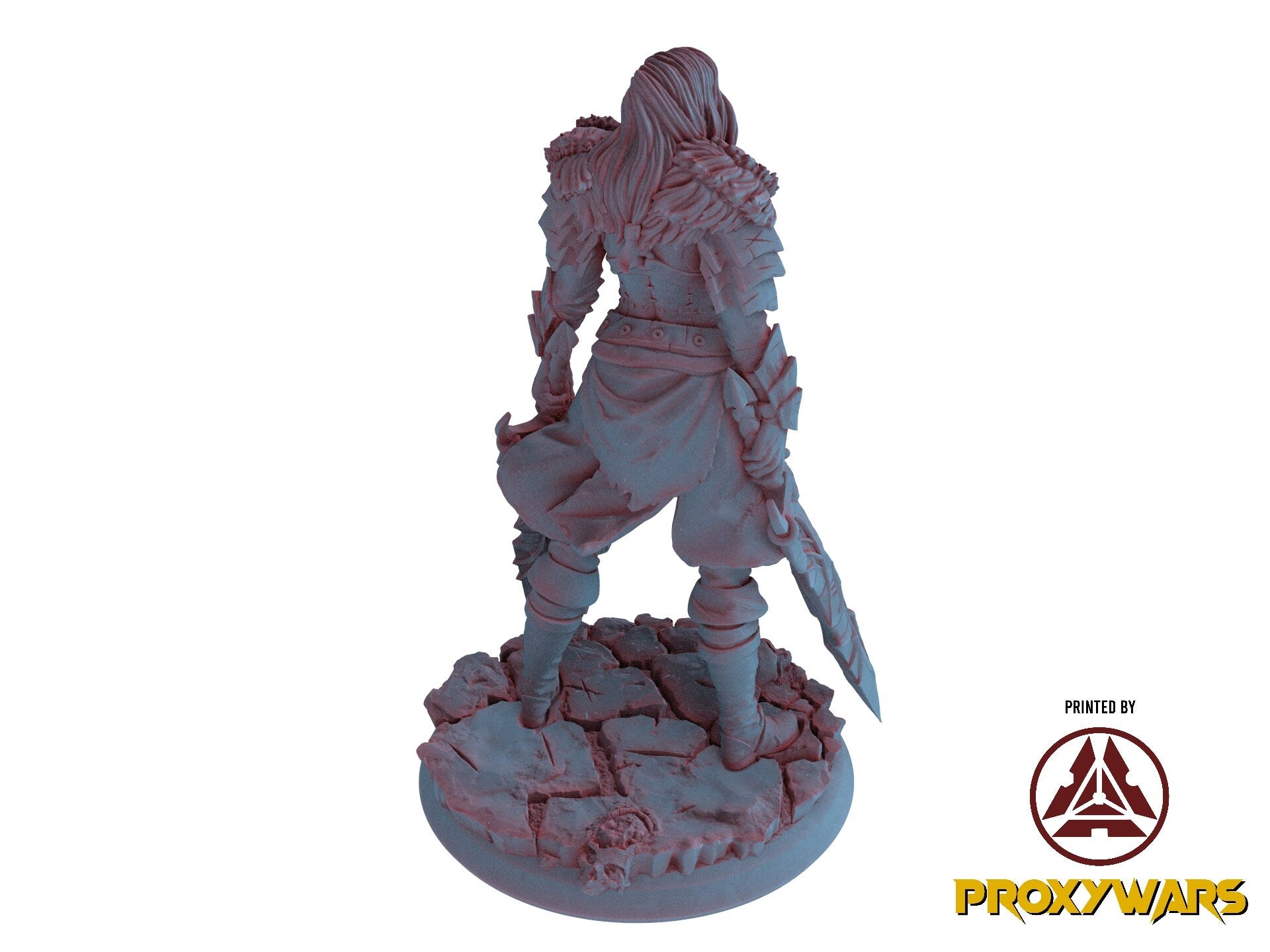 The Court Blood - Hero - Midnight Huntress 75mm, creatures of darkness, Ennemy, Flesh of Gods, for Wargames, Dungeons & Dragons TTRPG