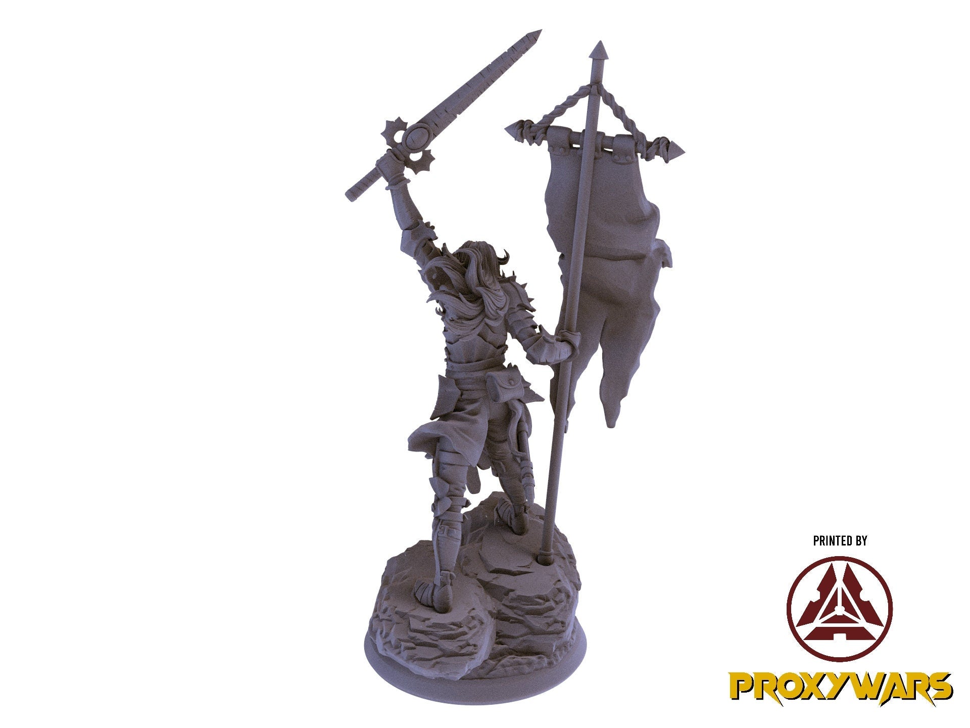 The Crimson Calamity - Enemy - Prya, Dragon Highmaster 75mm, Flesh of Gods, for Wargames, Dungeons & Dragons TTRPG