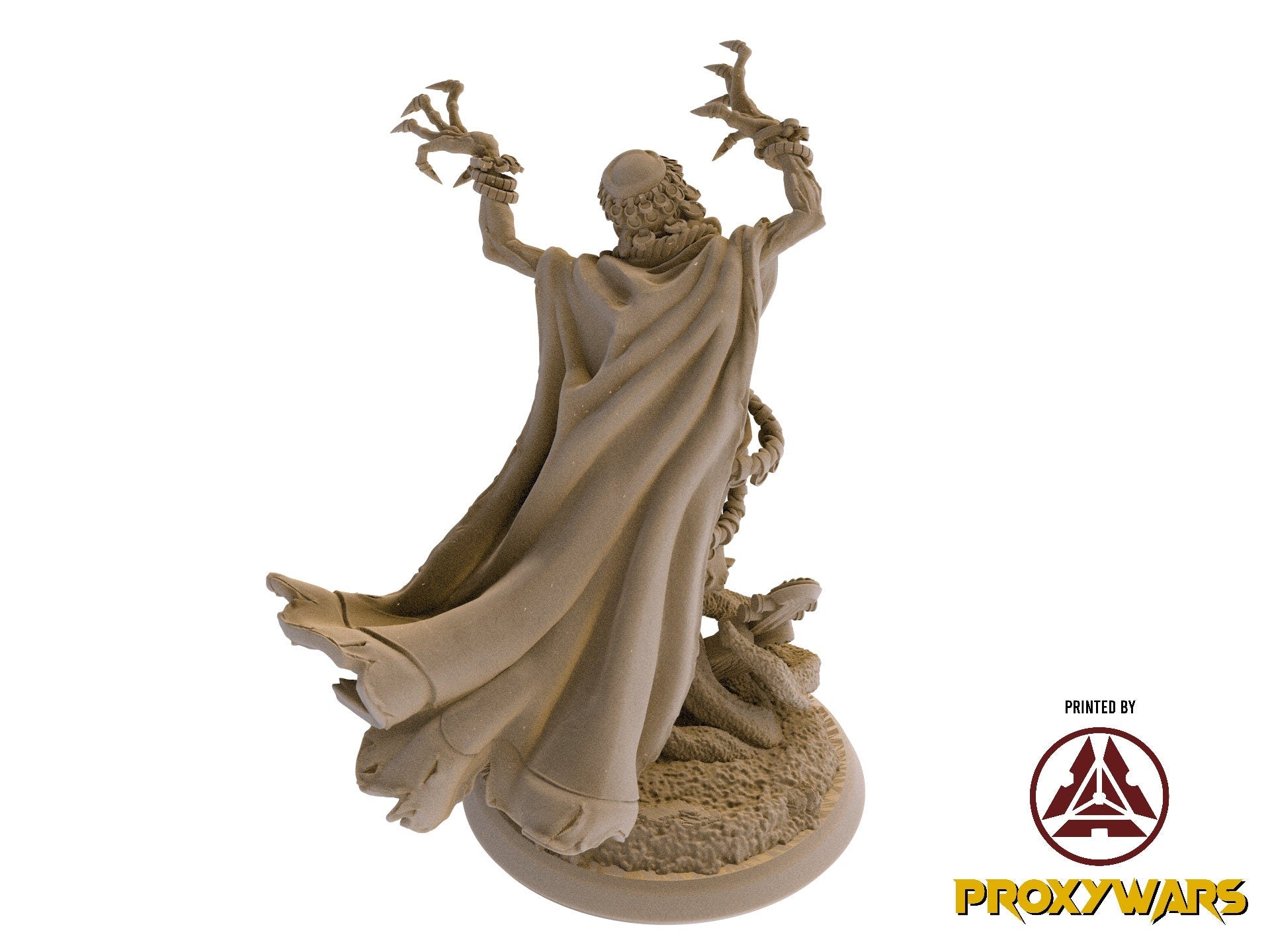 The Silent Sands - Enemy - The Sand Siren, Ghost Bard (75 mm), Awakened Shadow Flesh of Gods, for Wargames, Dungeons & Dragons TTRPG