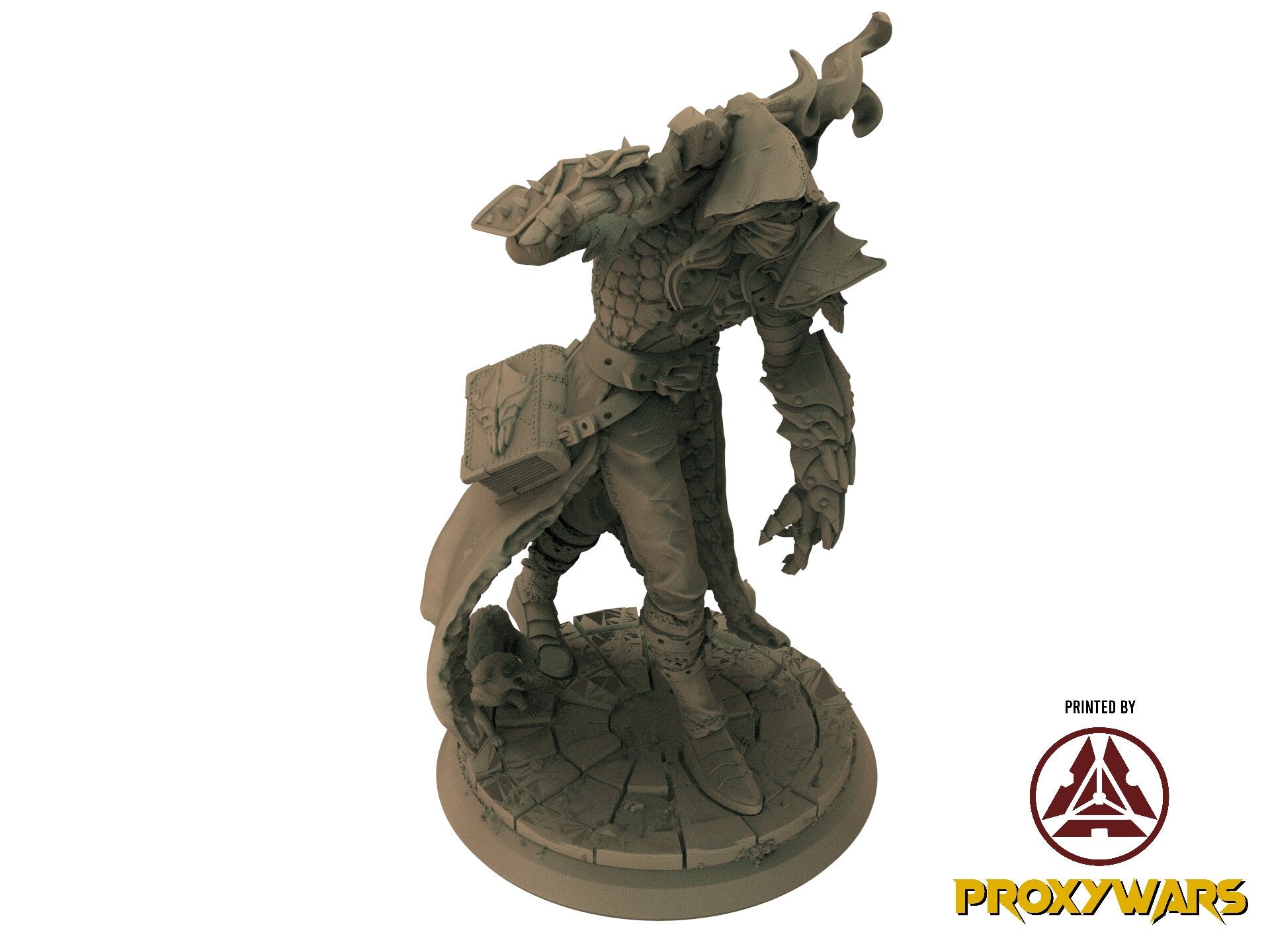 A Stormforged Heaven - Hero - Sharian, Witch Hunter (75 mm), quest for glory, Flesh of Gods, for Wargames, Dungeons & Dragons TTRPG