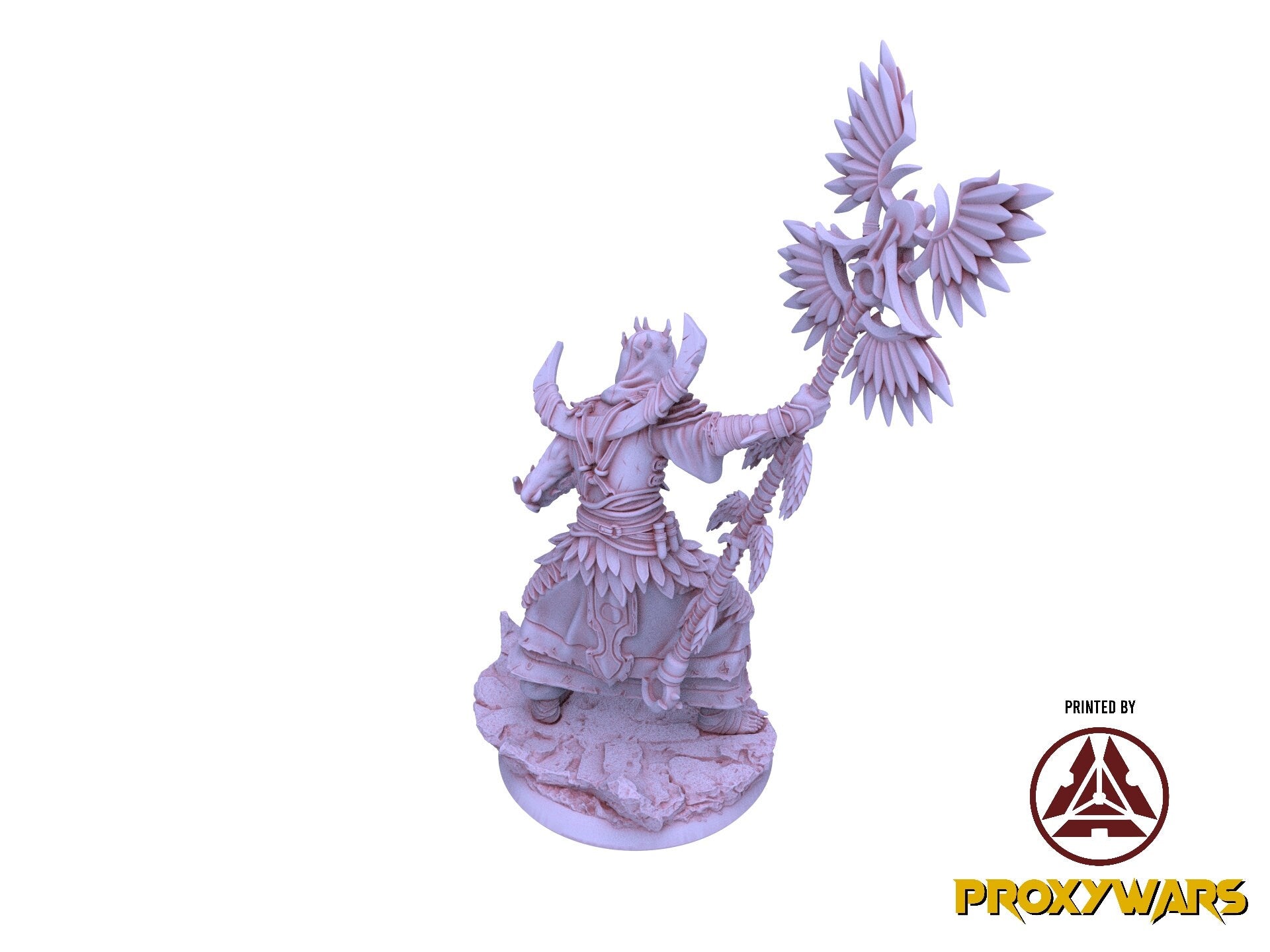 Shadowbound Knights - Malachi, Moon's Apostle 75mm, The Nightfall Cult, Hero, Flesh of Gods, for Wargames, Dungeons & Dragons TTRPG