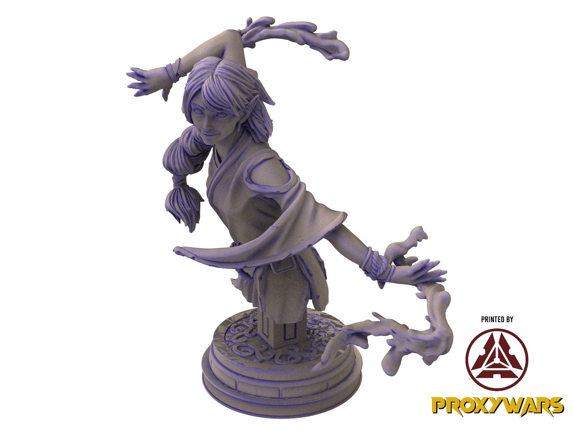 The Eternal Storm - Bust - Admiral Silvyr Reynan, quest for glory, Flesh of Gods, for Wargames, Dungeons & Dragons TTRPG