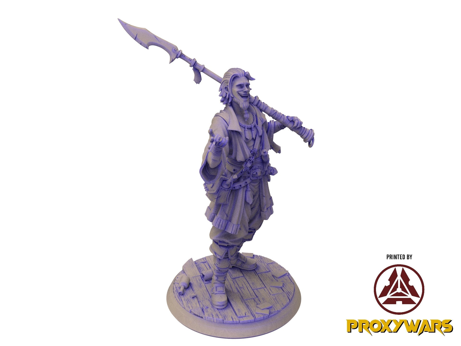 The Eternal Storm - Hero - Cassius 'Luck Charmer' (25 mm), quest for glory, Flesh of Gods, for Wargames, Dungeons & Dragons TTRPG