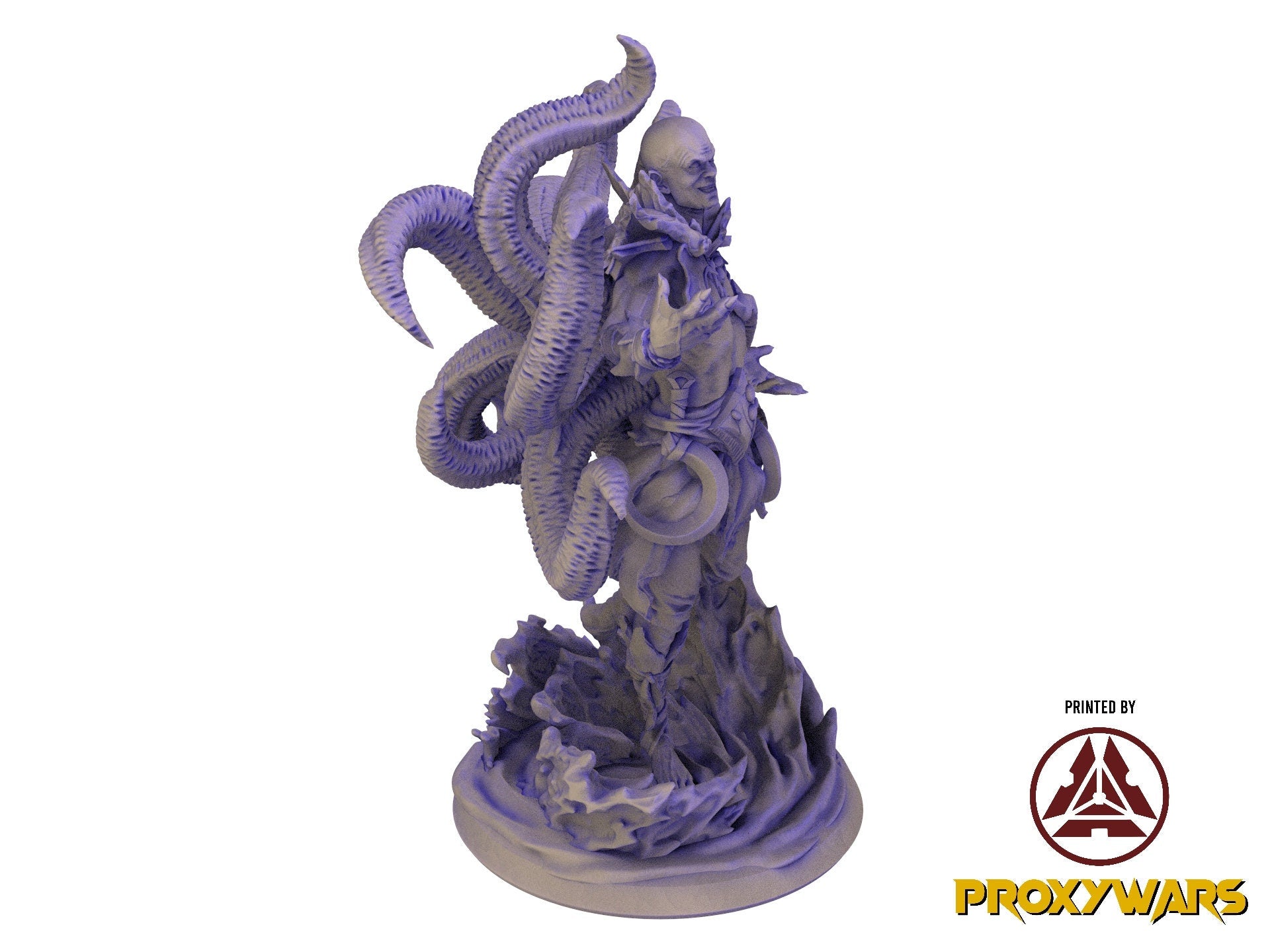 The Eternal Storm - Enemy - Kraken Priest (75 mm), quest for glory, Flesh of Gods, for Wargames, Dungeons & Dragons TTRPG