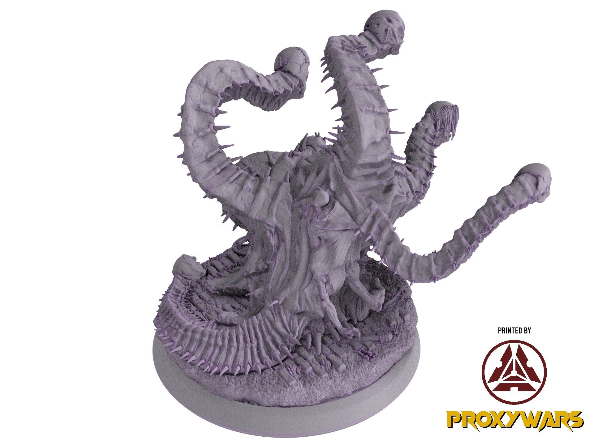 The Gates Of Despair - Boss - False Hydra (75 mm), quest for glory, Flesh of Gods, for Wargames, Dungeons & Dragons TTRPG