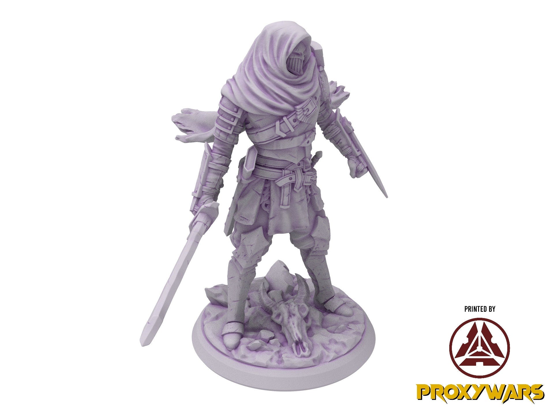 The Gates Of Despair - Hero - Gormon, Twilight Sentinel (75 mm), quest for glory, Flesh of Gods, for Wargames, Dungeons & Dragons TTRPG