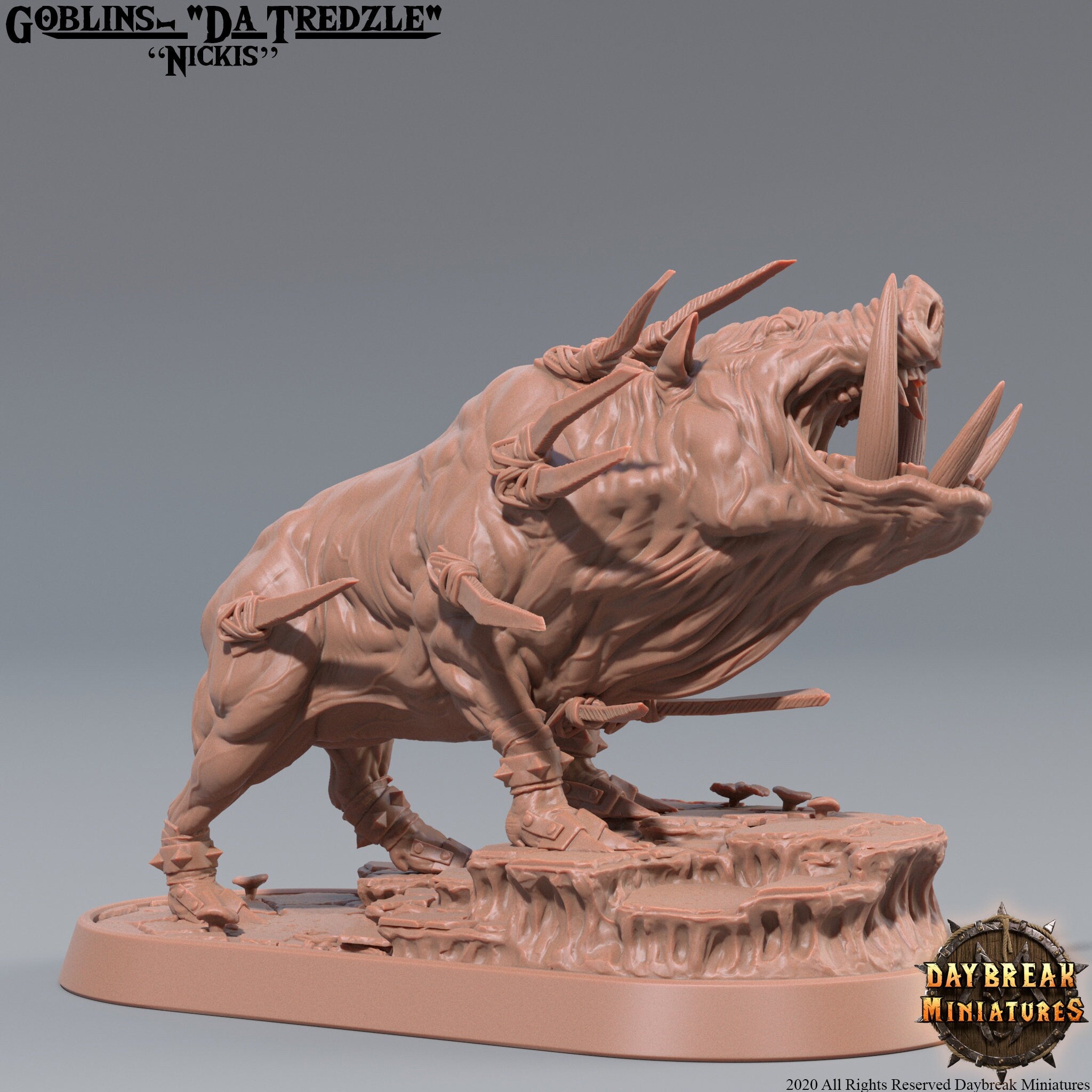 Goblins da Tredzle - Roop da Tredzle, quest for glory, DayBreak Miniatures, for Wargames, Dungeons & Dragons TTRPG