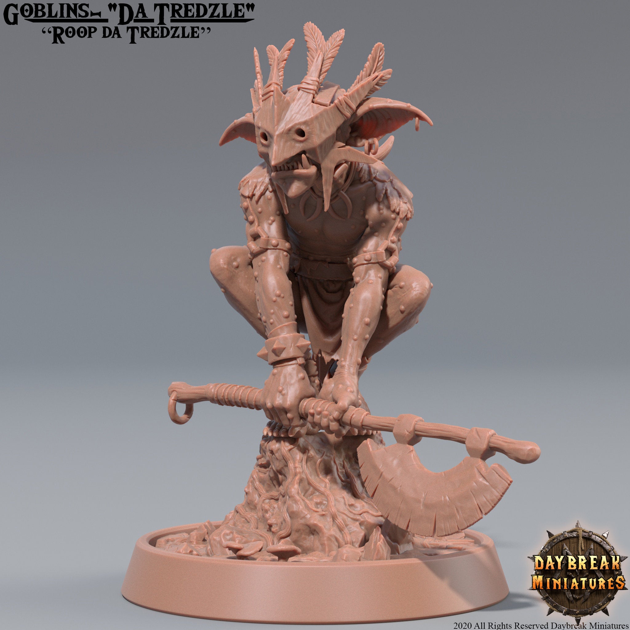 Goblins da Tredzle - Roop da Tredzle, quest for glory, DayBreak Miniatures, for Wargames, Dungeons & Dragons TTRPG