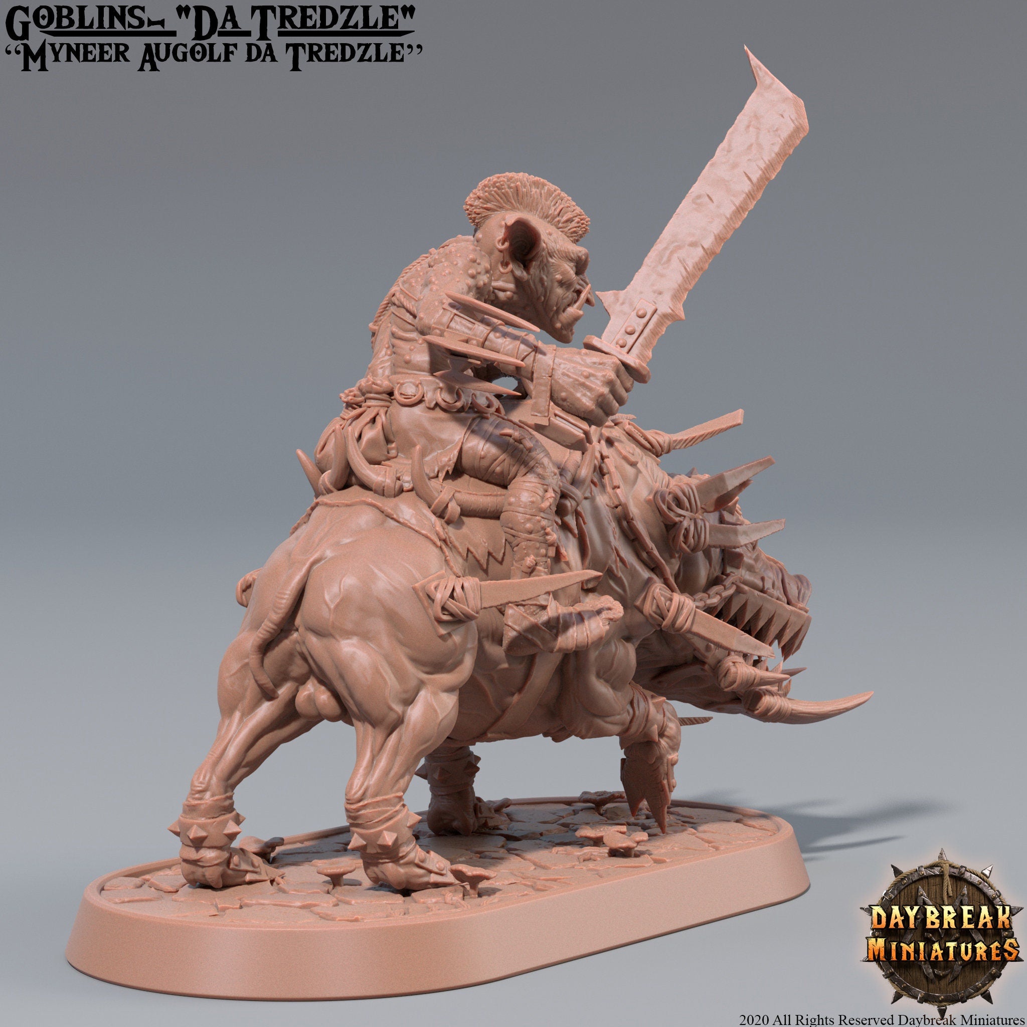 Goblins da Tredzle - Gauen da Tredzle, quest for glory, DayBreak Miniatures, for Wargames, Dungeons & Dragons TTRPG