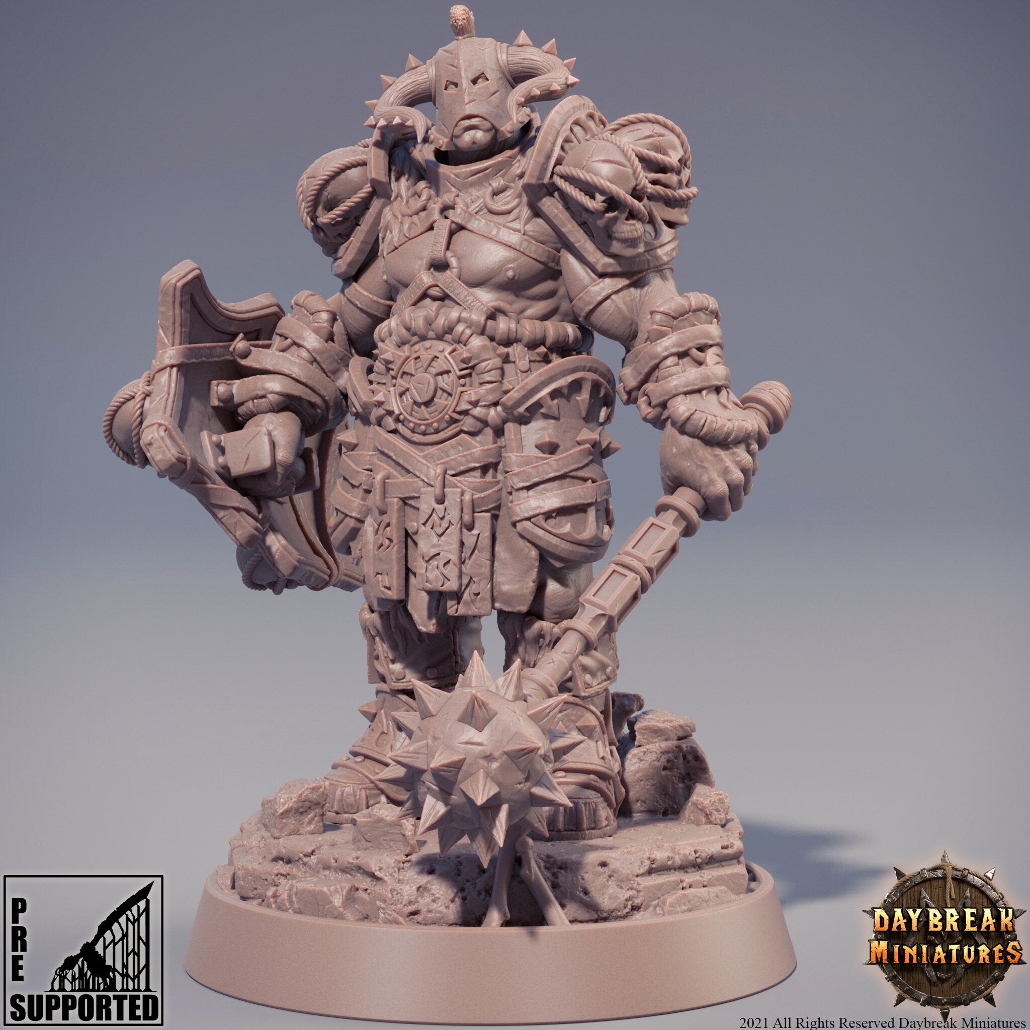 The Chaos Barbarians of Q - Tachyonx the Hidden, quest for glory, DayBreak Miniatures, for Wargames, Dungeons & Dragons TTRPG