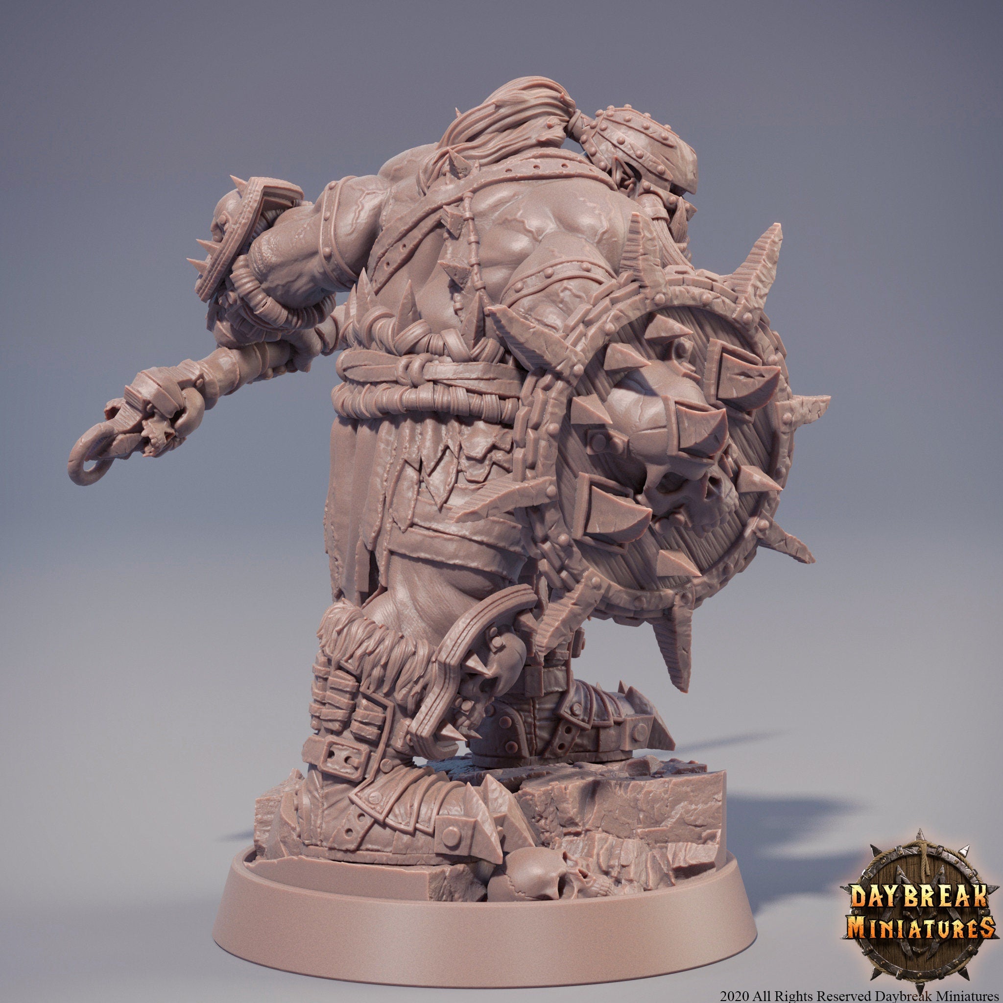 Mercenaries of the Void - Jugger Hochmann, quest for glory, DayBreak Miniatures, for Wargames, Dungeons & Dragons TTRPG