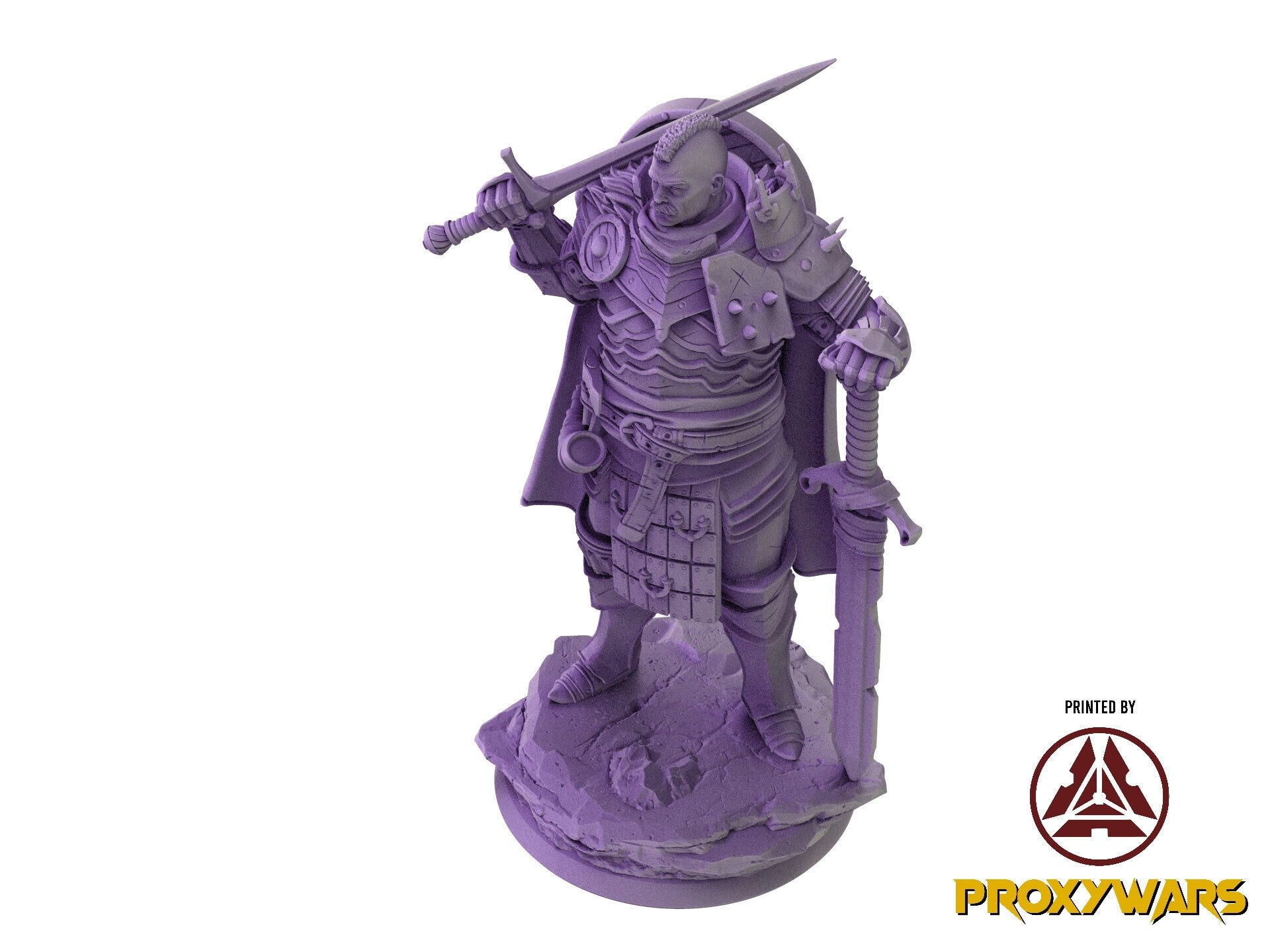 Welcome Back - Hero - Rogue With A Vendetta (Medium - 25 mm), quest for glory, Flesh of Gods, for Wargames, Dungeons & Dragons TTRPG